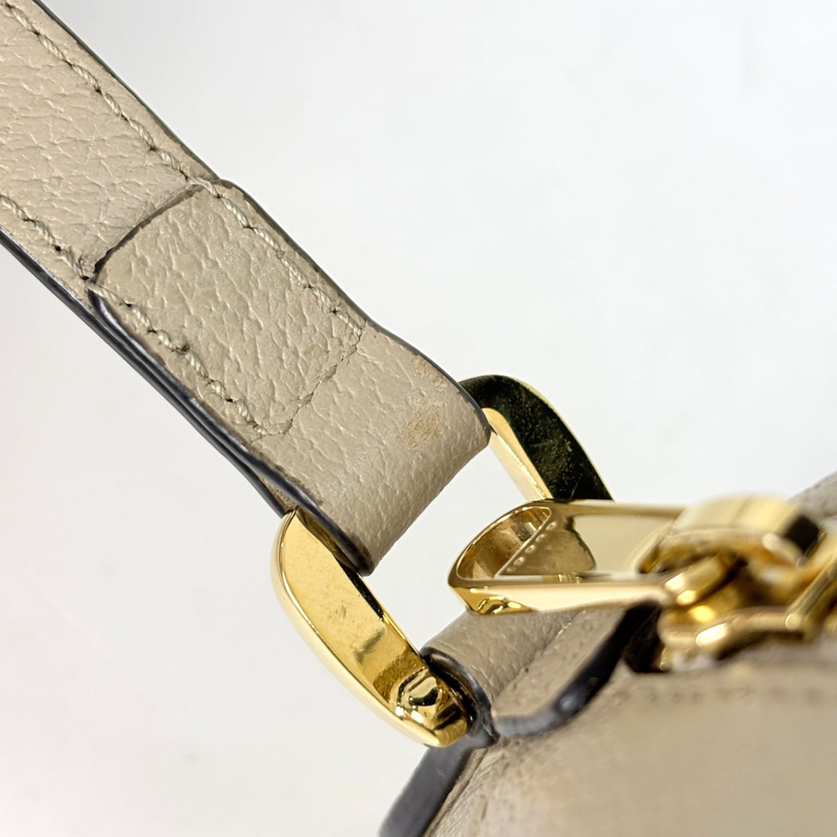 Gucci Ophidia Beige Gg Supreme Leather Shoulder Bag (Pre-Owned)
