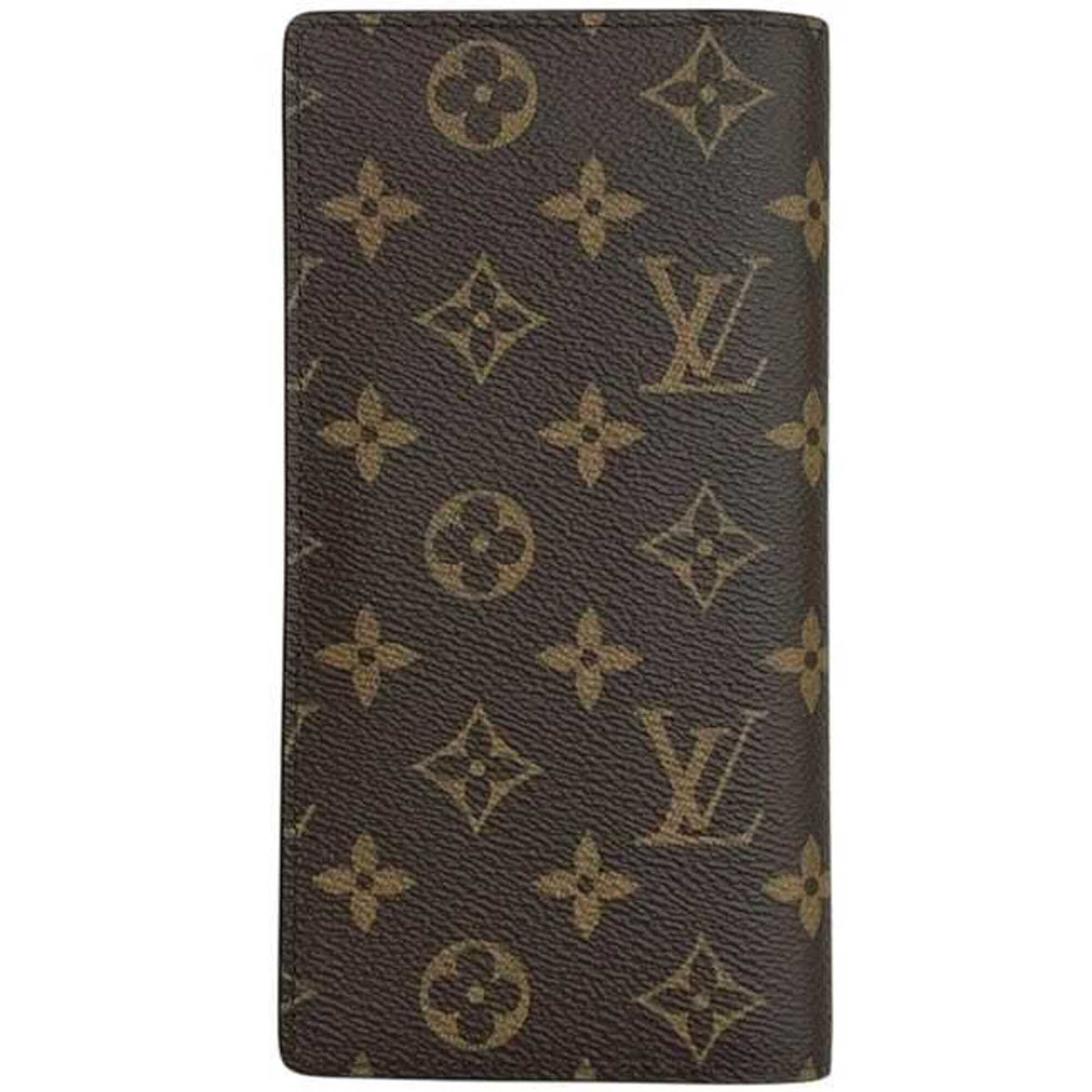 Louis Vuitton Monogram Brown Monogram Long Wallet (Bi-Fold) (Pre-Owned)