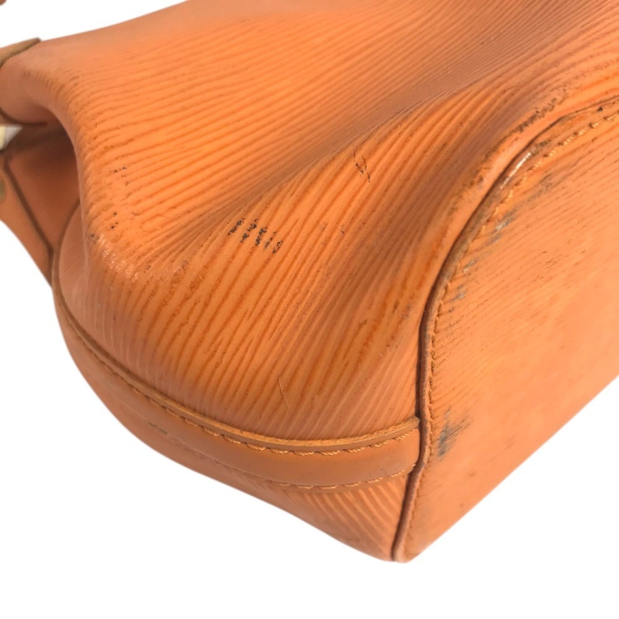 Louis Vuitton Galle Orange Epi Leather Handbag Shoulder Bag (Pre-Owned)
