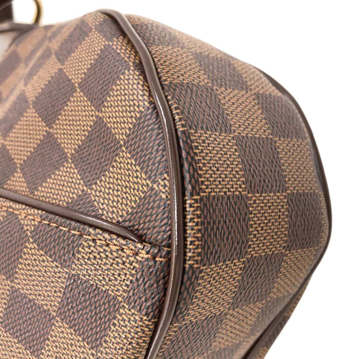 Louis Vuitton Damier Canvas Ebene Damier Canvas Shoulder Bag (Pre-Owned)
