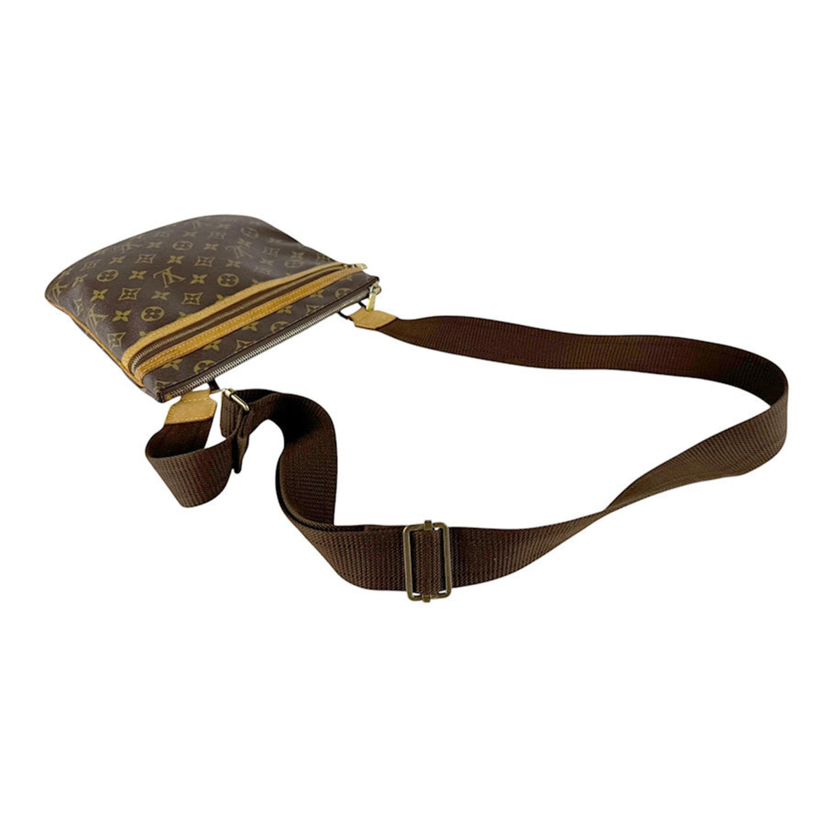 Louis Vuitton Brown Monogram Monogram Pochette Shoulder Bag (Pre-Owned)