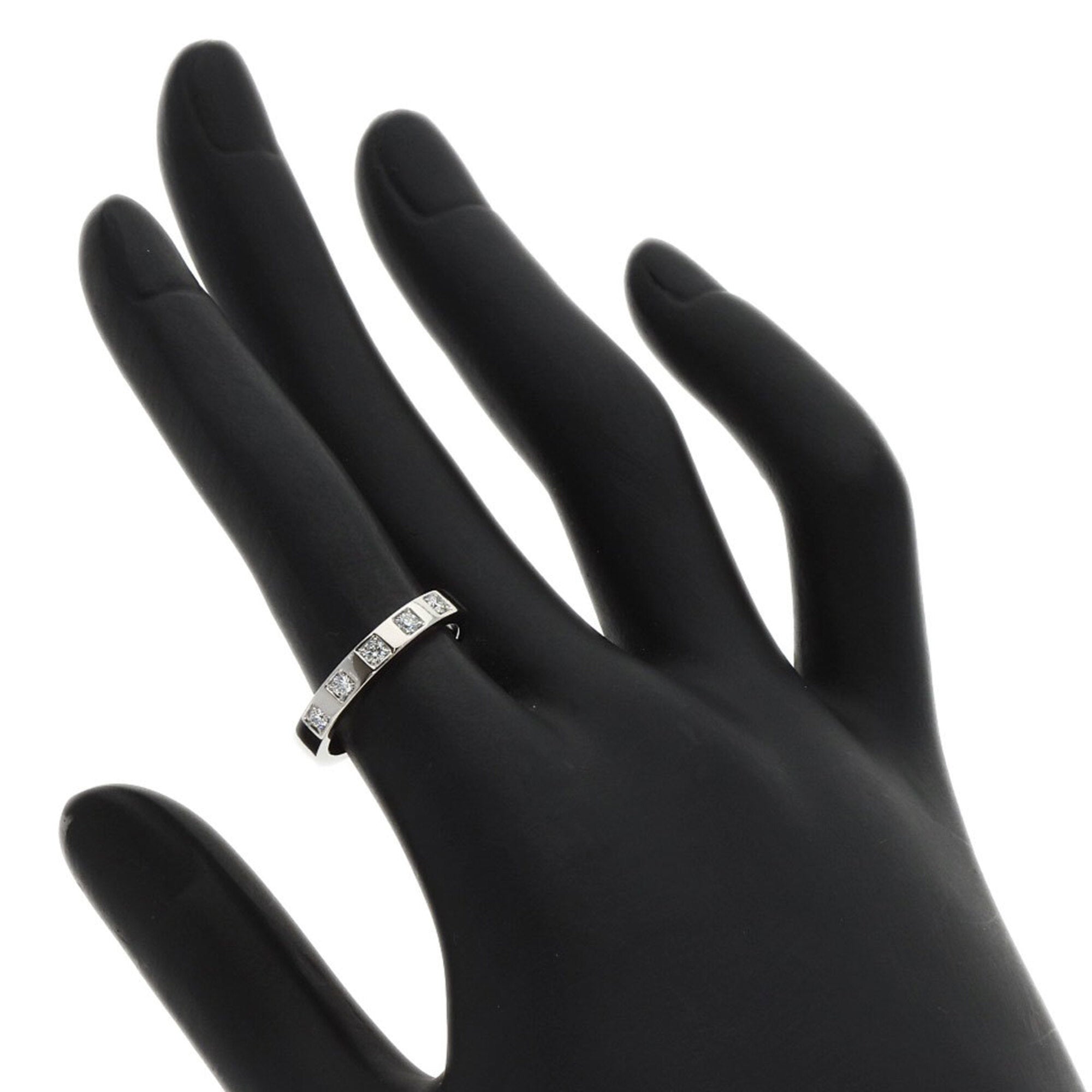 Bvlgari Platinum Platinum 950 Band Ring (Pre-Owned)