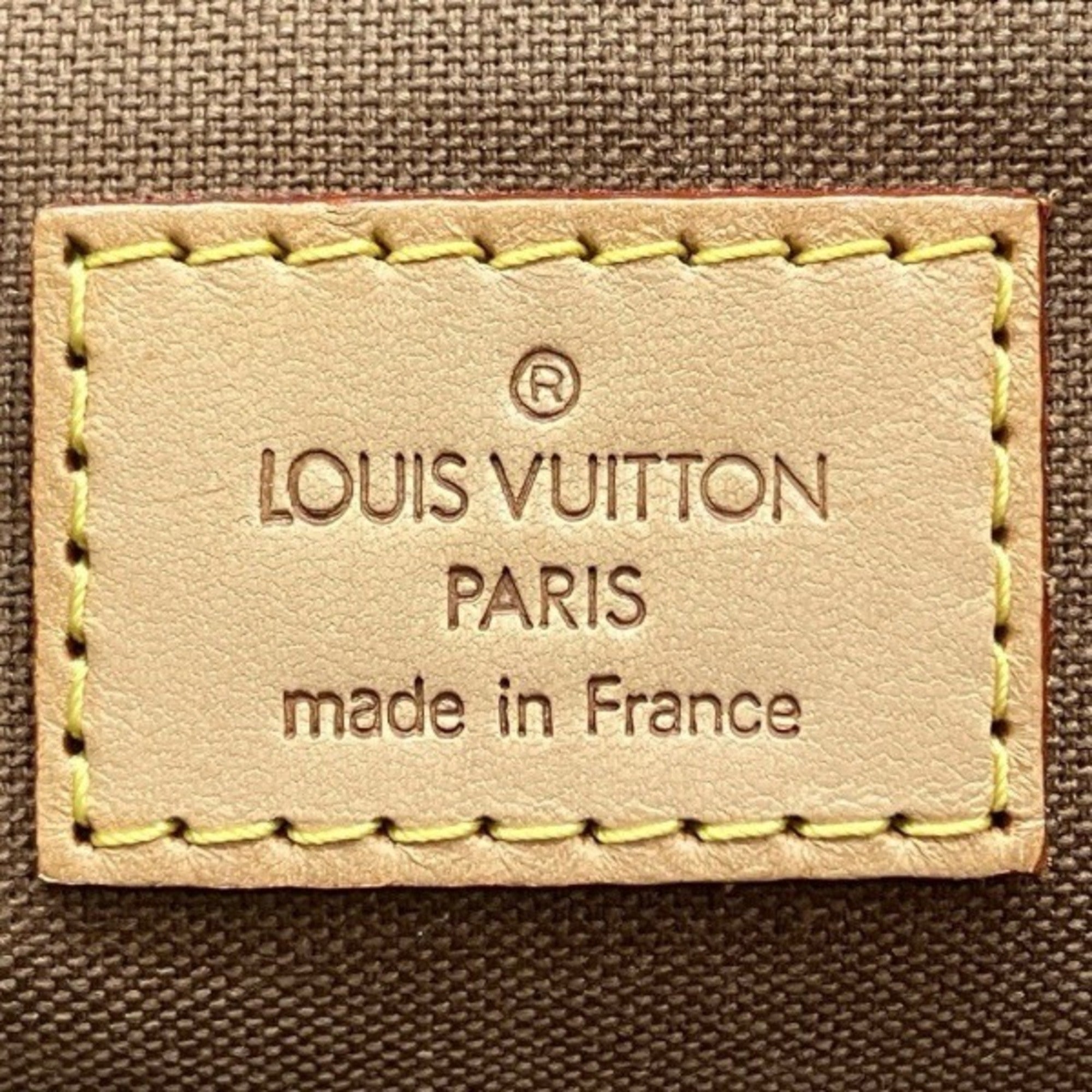 Louis Vuitton Brown Monogram Shoulder Bag Tote Bag (Pre-Owned)