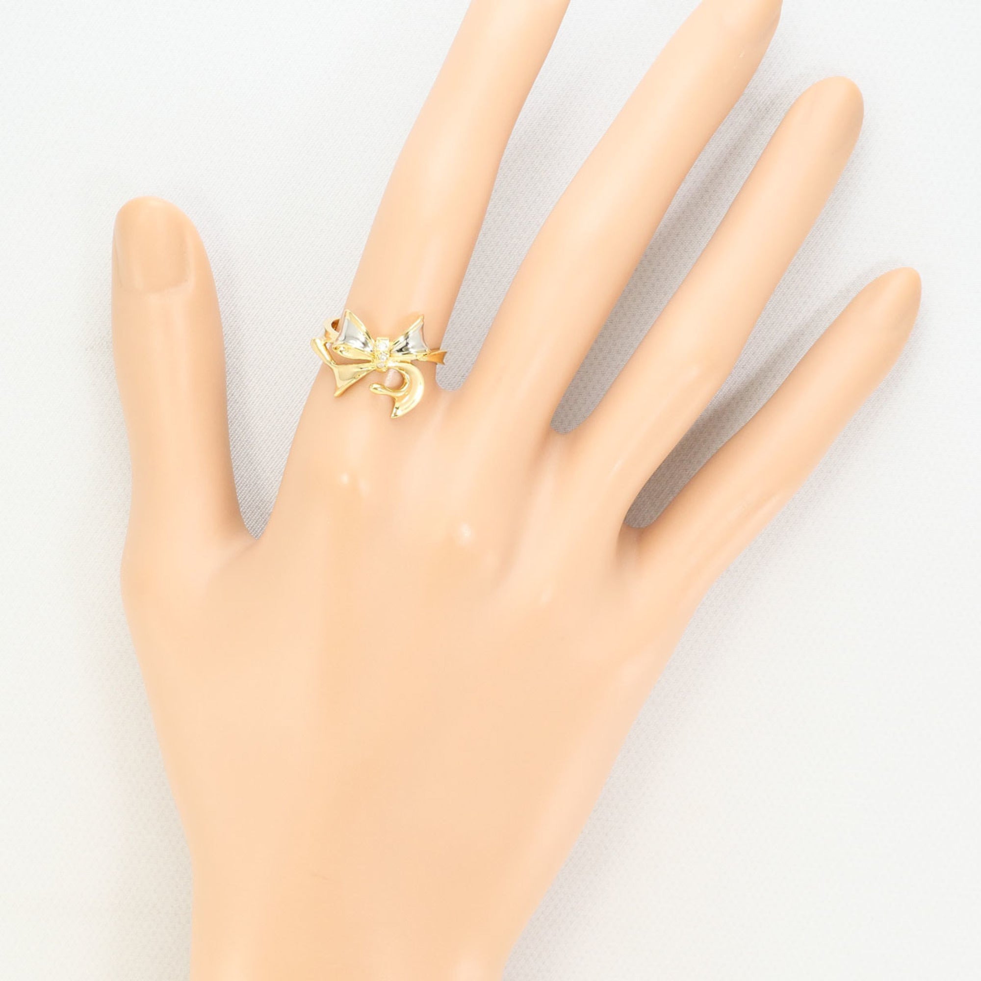 Unbranded Platinum Yellow Gold Yellow Gold (18K) Platinum 900 Band Ring (Pre-Owned)