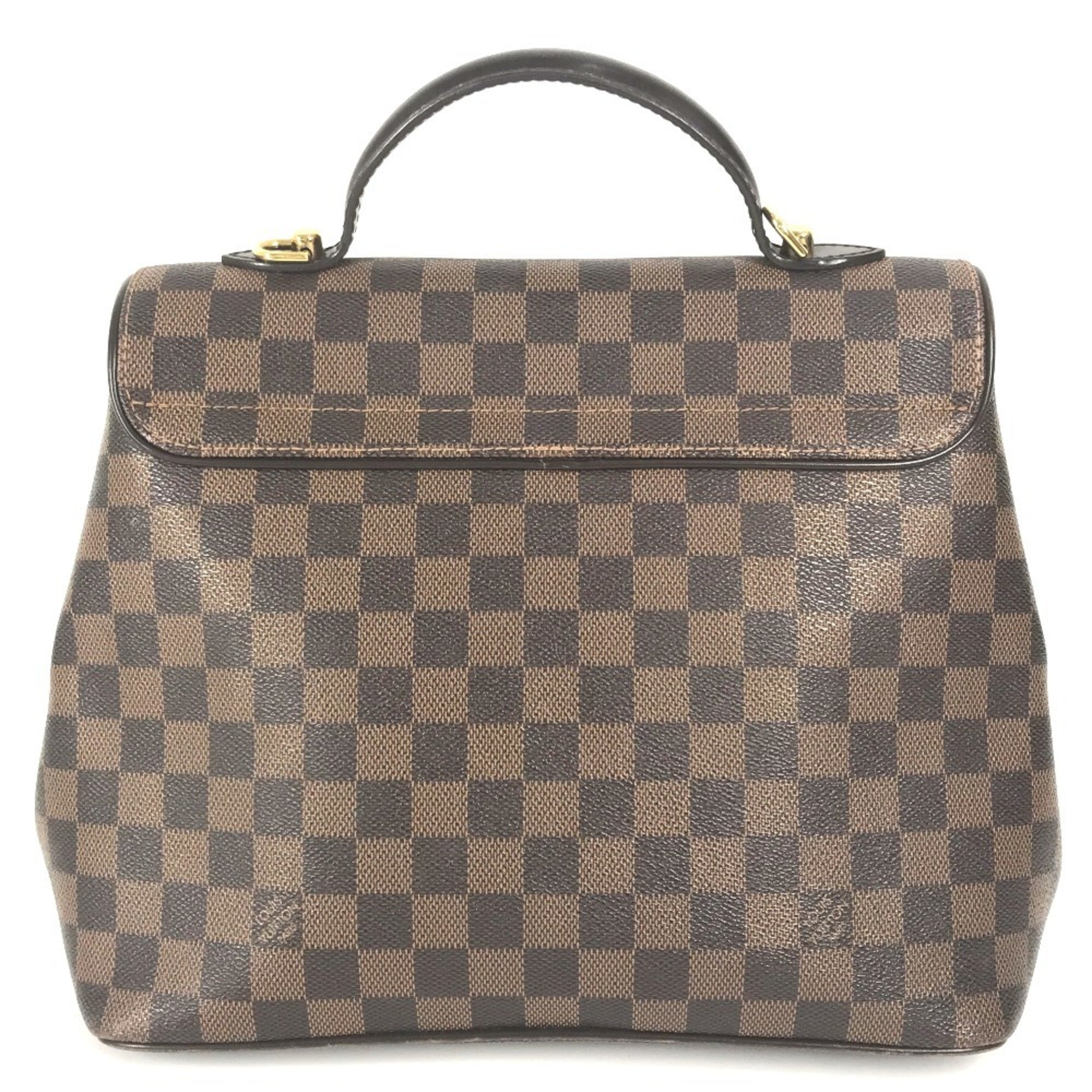 Louis Vuitton Brown Damier Canvas Ebene Damier Canvas Handbag Shoulder Bag (Pre-Owned)