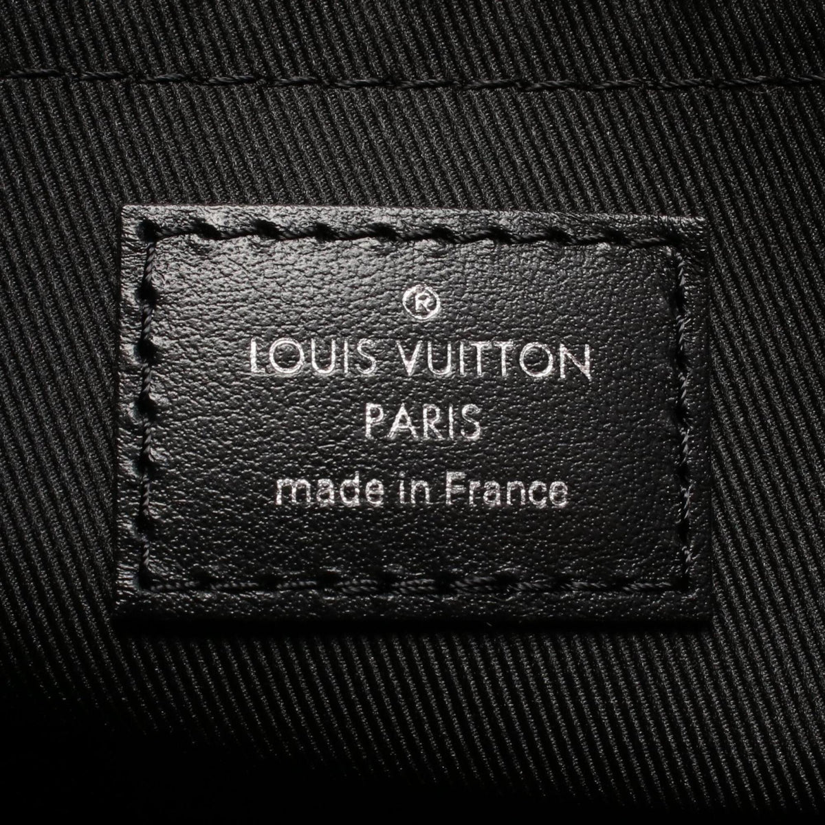Louis Vuitton Black Gray Coated Canvas Monogram Eclipse Leather Handbag Shoulder Bag (Pre-Owned)