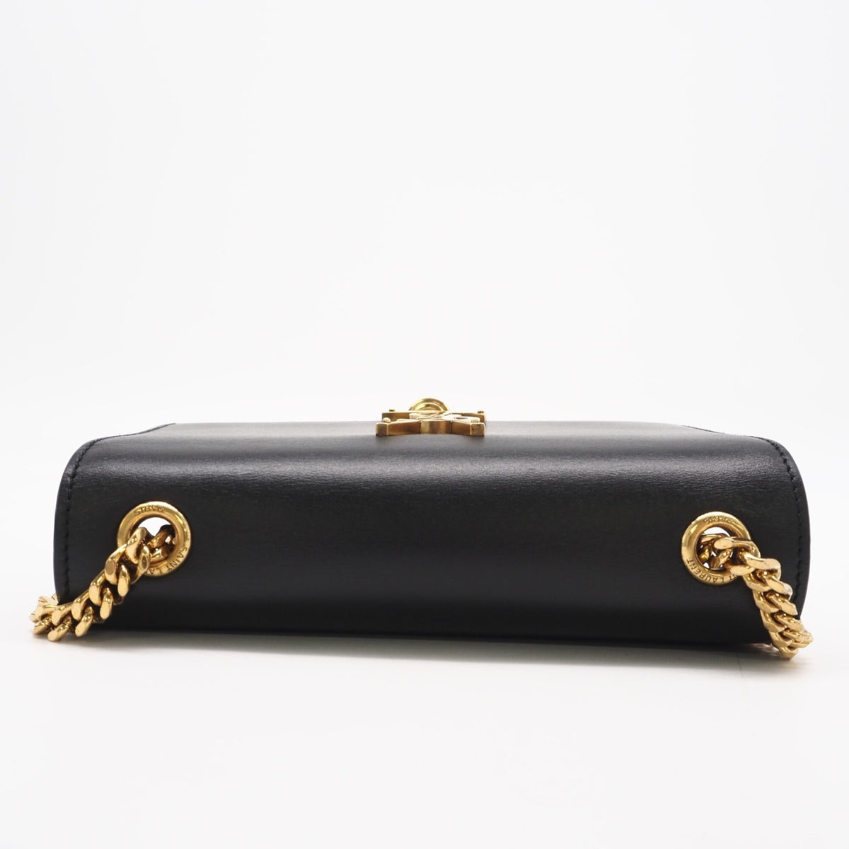 Yves Saint Laurent Black Leather Shoulder Bag (Pre-Owned)