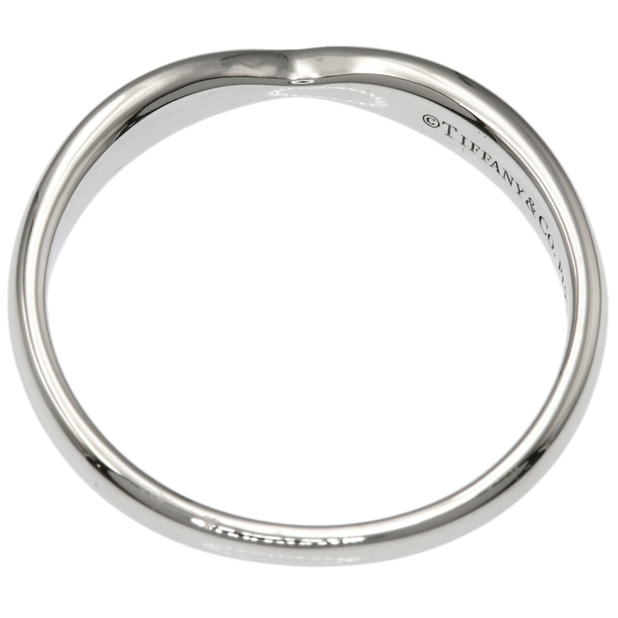 Tiffany Platinum 950 Band Ring (Pre-Owned)