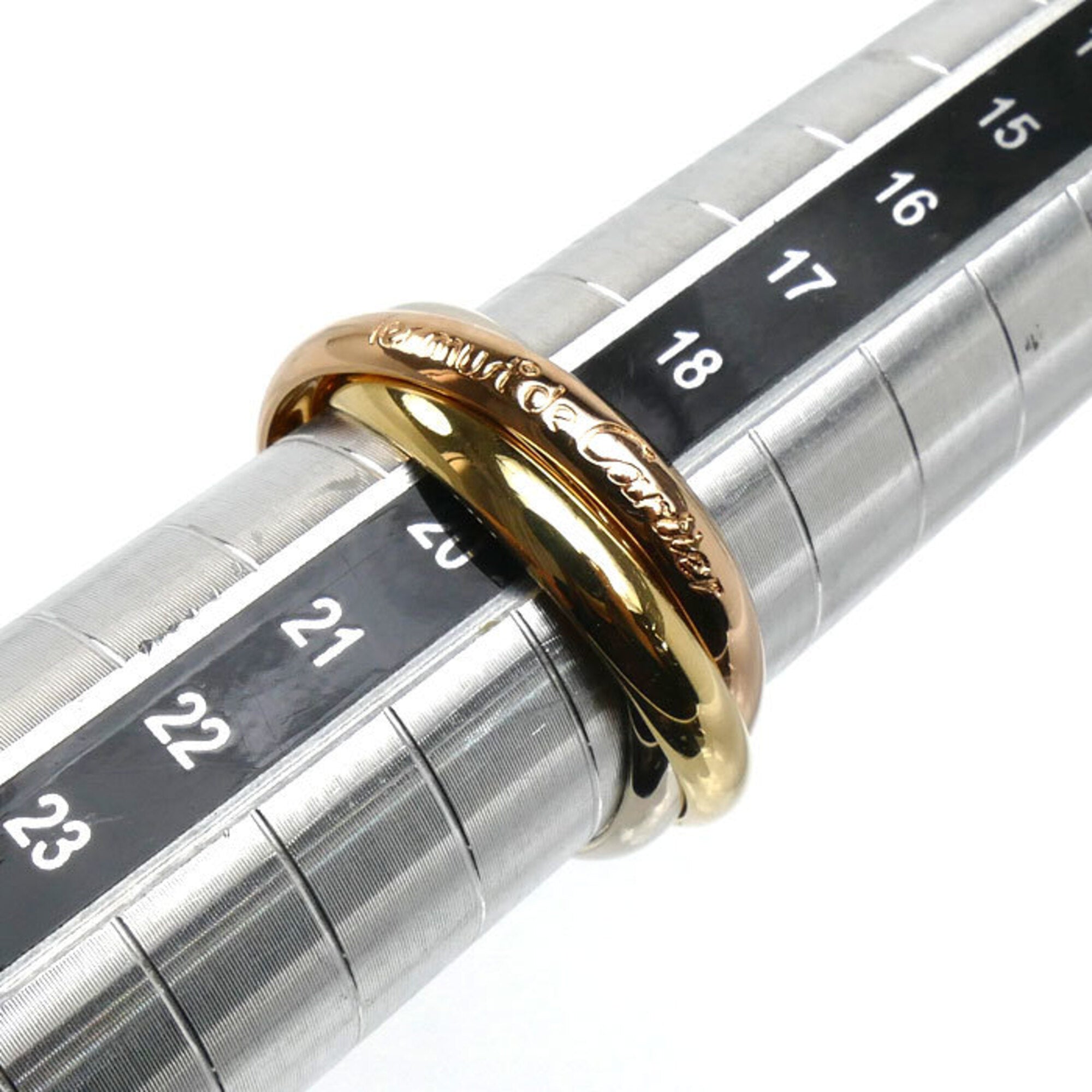 Cartier Yellow Gold (18K) Pink Gold (18K) White Gold (18K) Band Ring (Pre-Owned)