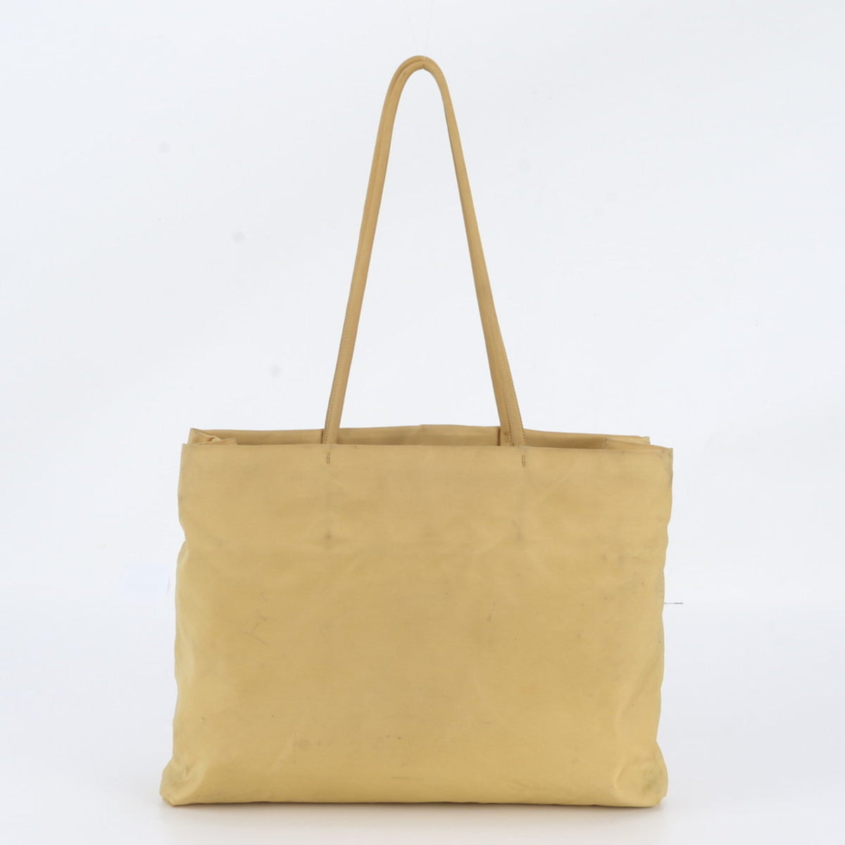 Prada Yellow Shoulder Bag Tote Bag (Pre-Owned)