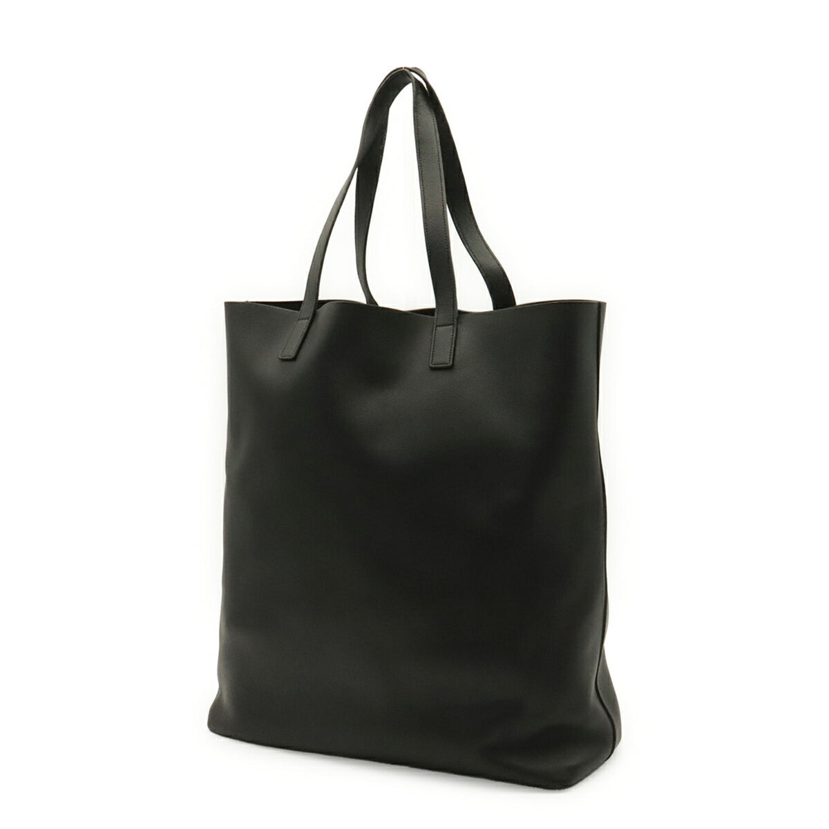 Yves Saint Laurent Black Leather Tote Bag (Pre-Owned)