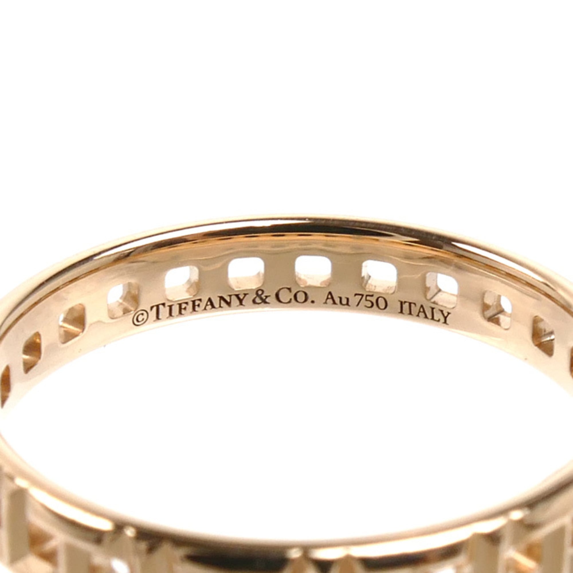 Tiffany Pink Gold (18K) Band Ring (Pre-Owned)