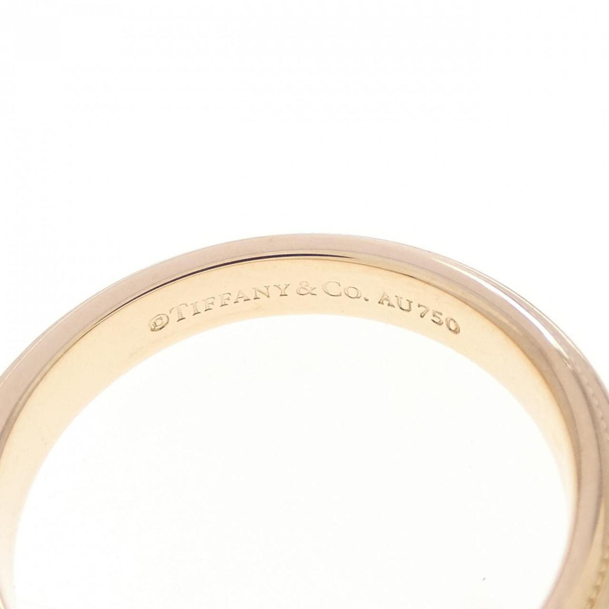 Tiffany Pink Gold (18K) Band Ring (Pre-Owned)