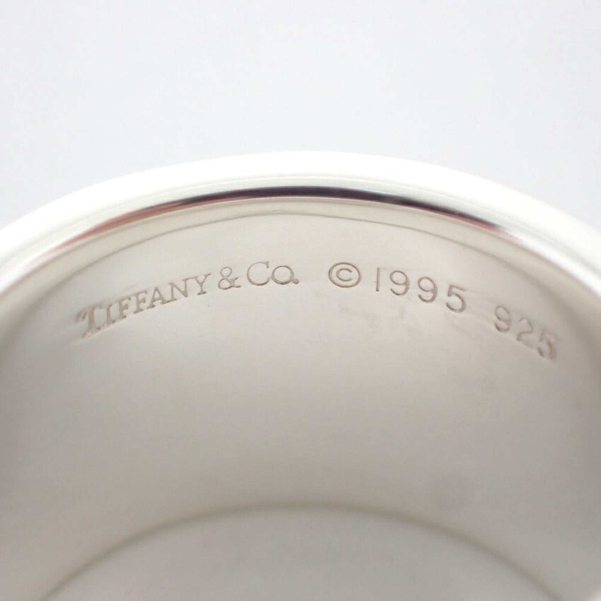 Tiffany Sterling Silver 925 Band Ring (Pre-Owned)