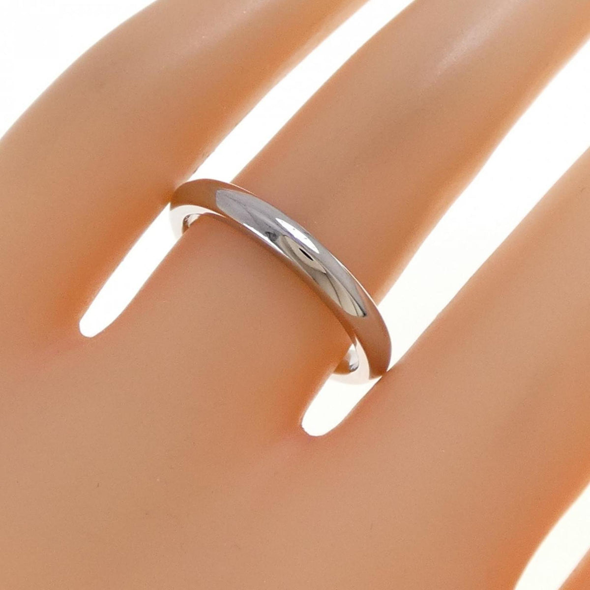 Bvlgari Platinum 950 Band Ring (Pre-Owned)
