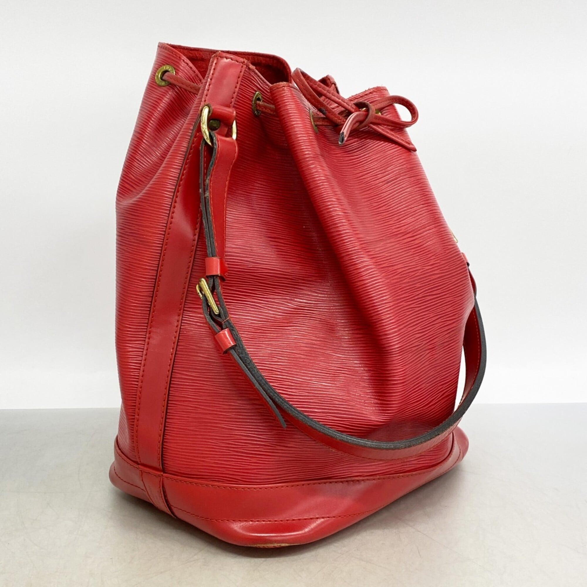 Louis Vuitton Castilian Red Shoulder Bag (Pre-Owned)