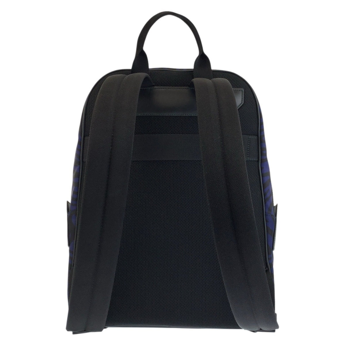 Bally Black Navy Nylon Backpack (Pre-Owned)