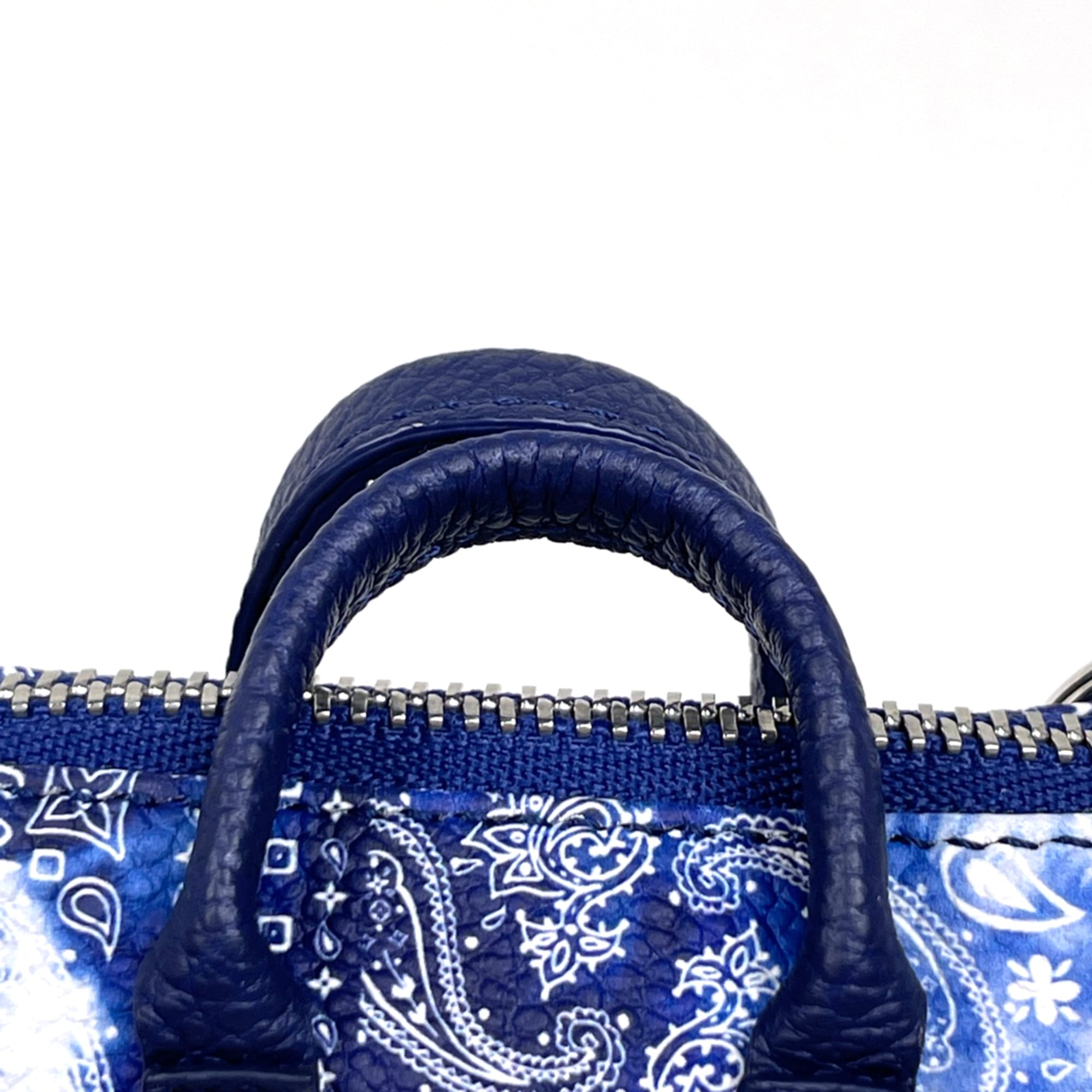Louis Vuitton Blue Monogram Pouch (Pre-Owned)