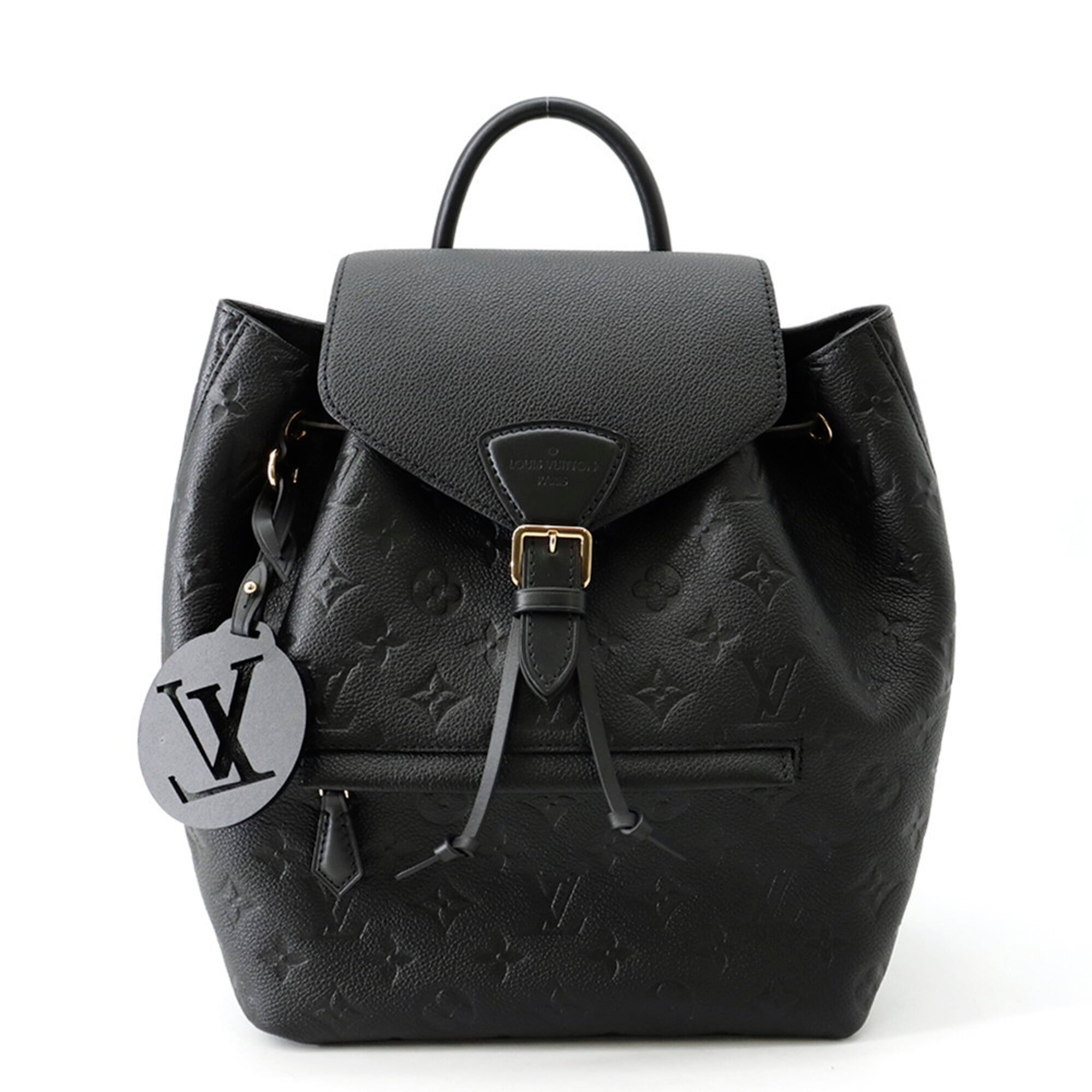Louis Vuitton Black Monogram Noir Monogram Empreinte Backpack (Pre-Owned)