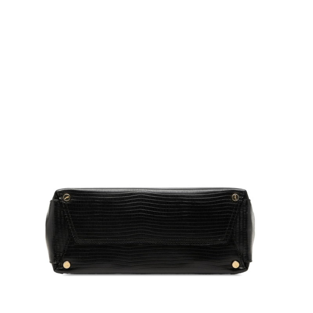 Salvatore Ferragamo Vara Black Leather Handbag Shoulder Bag (Pre-Owned)