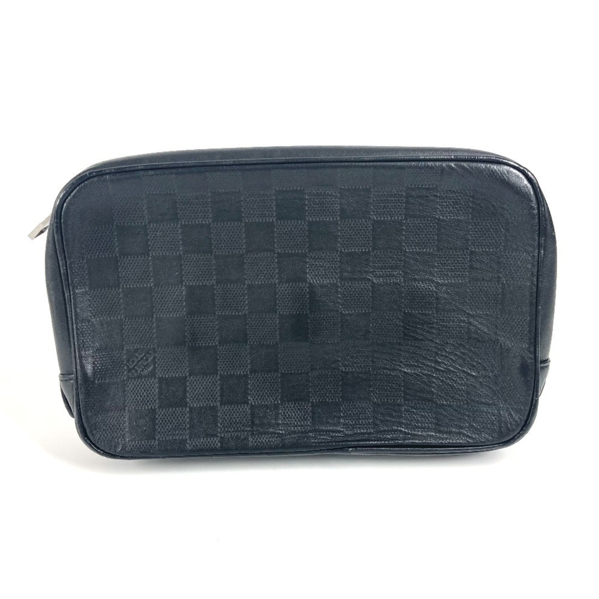 Louis Vuitton Damier Infini Black Onyx Damier Infini Clutch Bag (Pre-Owned)