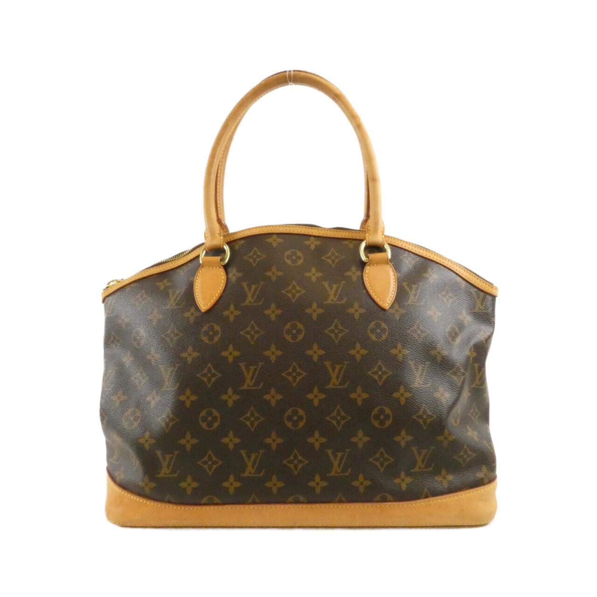 Louis Vuitton Brown Coated Canvas Handbag (Pre-Owned)