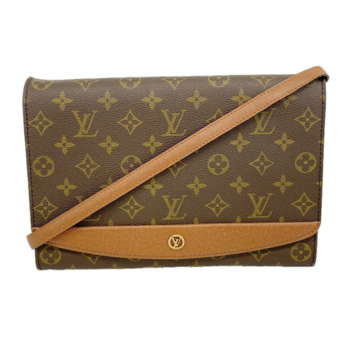 Louis Vuitton Brown Shoulder Bag (Pre-Owned)