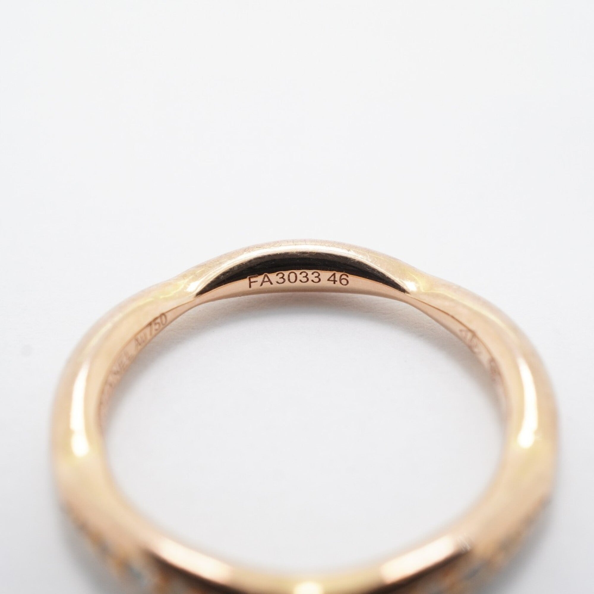 Chanel Pink Gold (18K) Band Ring (Pre-Owned)