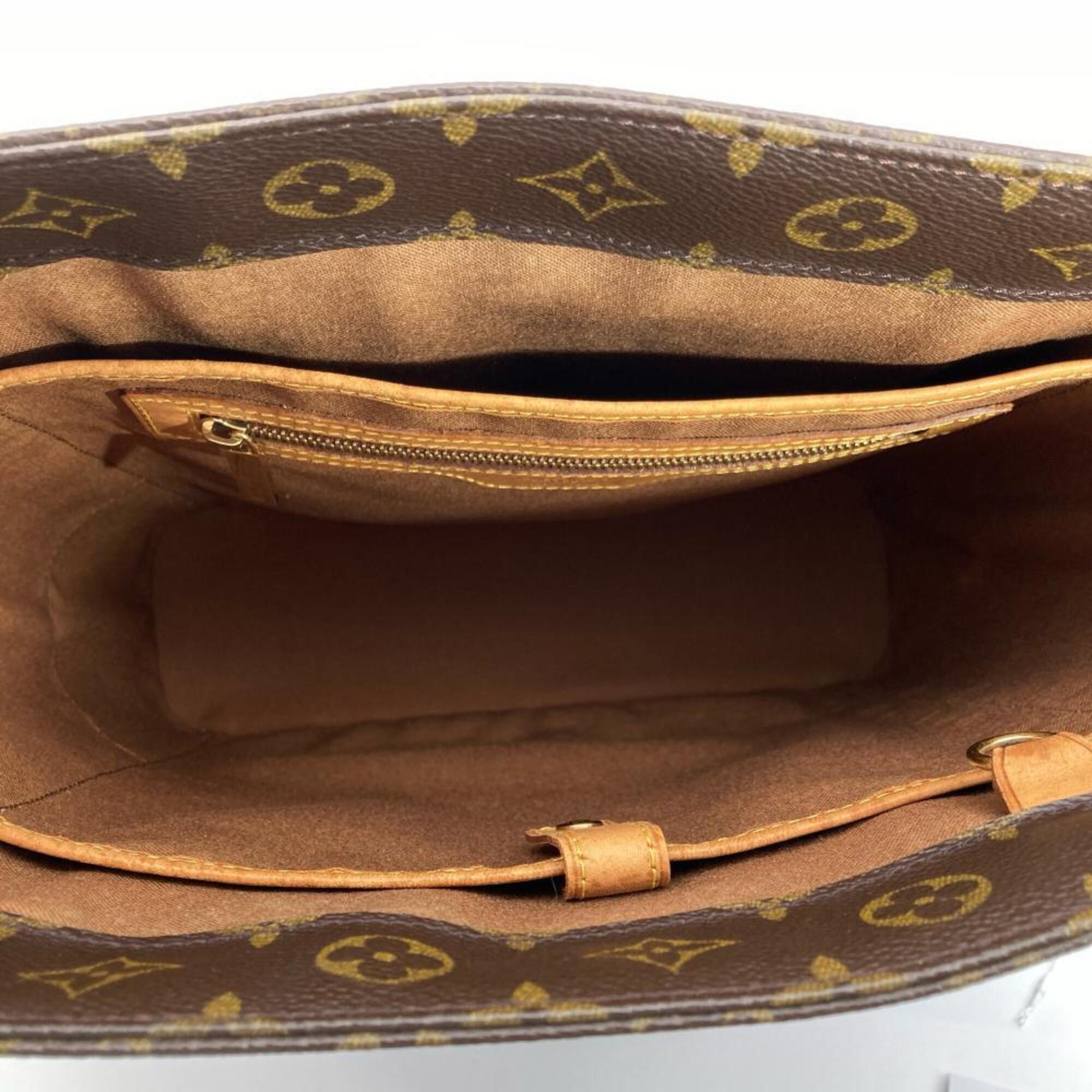 Louis Vuitton Brown Monogram Canvas Tote Bag (Pre-Owned)
