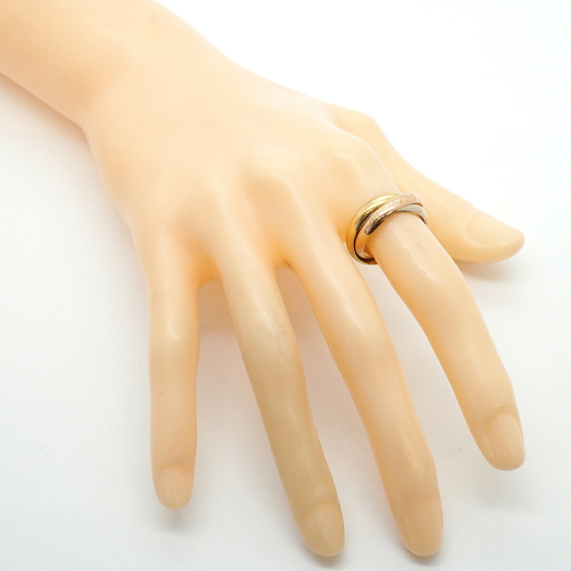 Cartier Yellow Gold (18K) Pink Gold (18K) White Gold (18K) Band Ring (Pre-Owned)