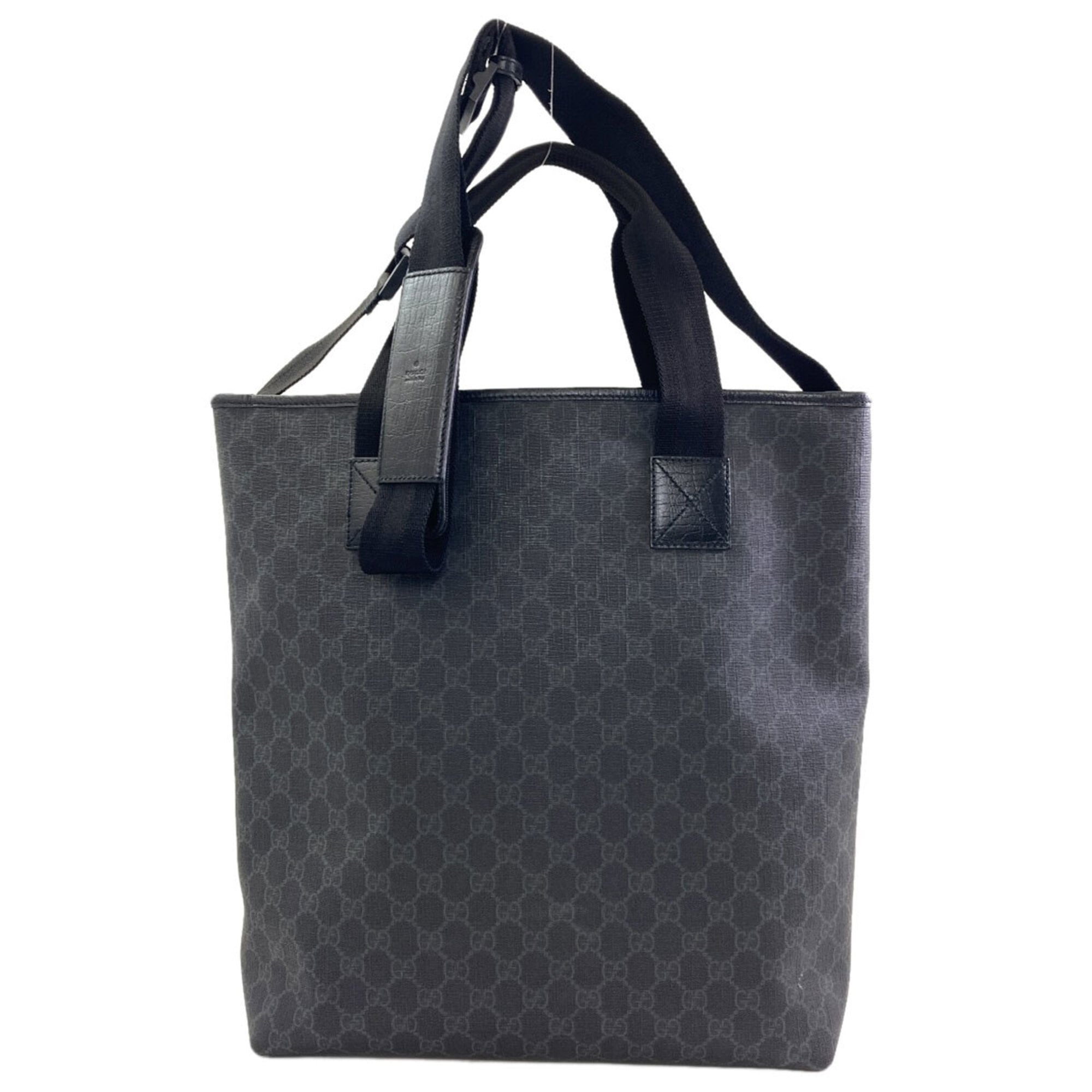 Gucci Black Pvc Tote Bag (Pre-Owned)