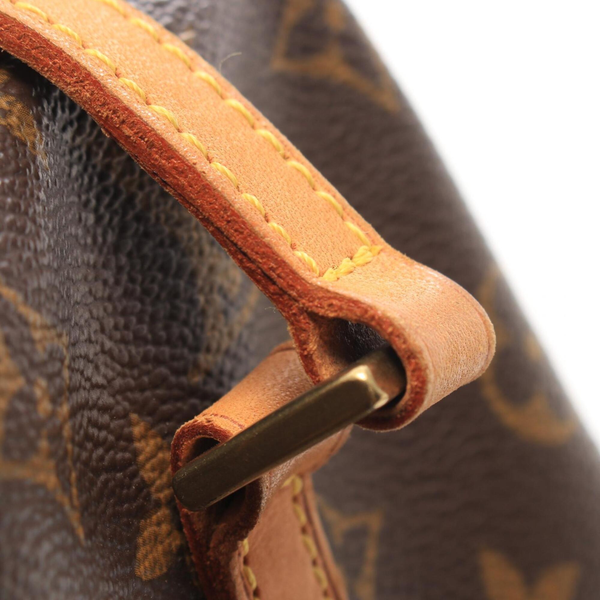 Louis Vuitton Brown Pvc Handbag Shoulder Bag (Pre-Owned)