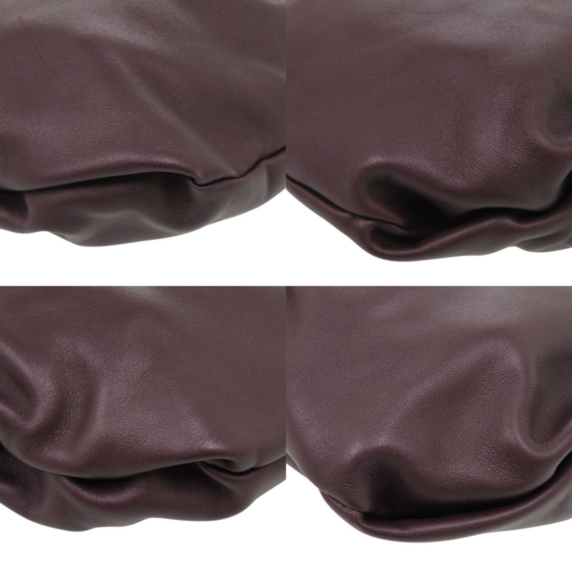 Bottega Veneta Purple Leather Shoulder Bag (Pre-Owned)