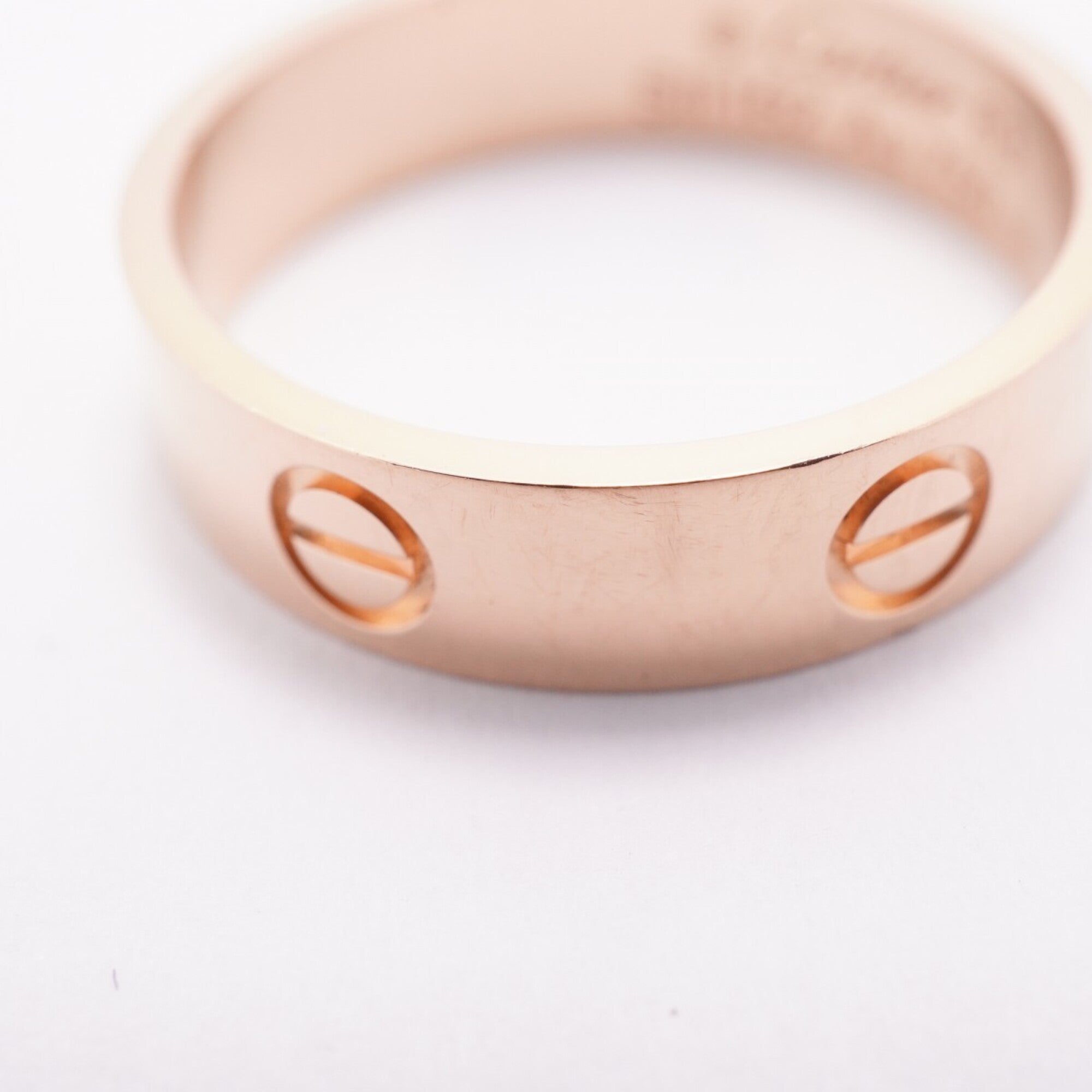 Cartier Pink Gold (18K) Band Ring (Pre-Owned)