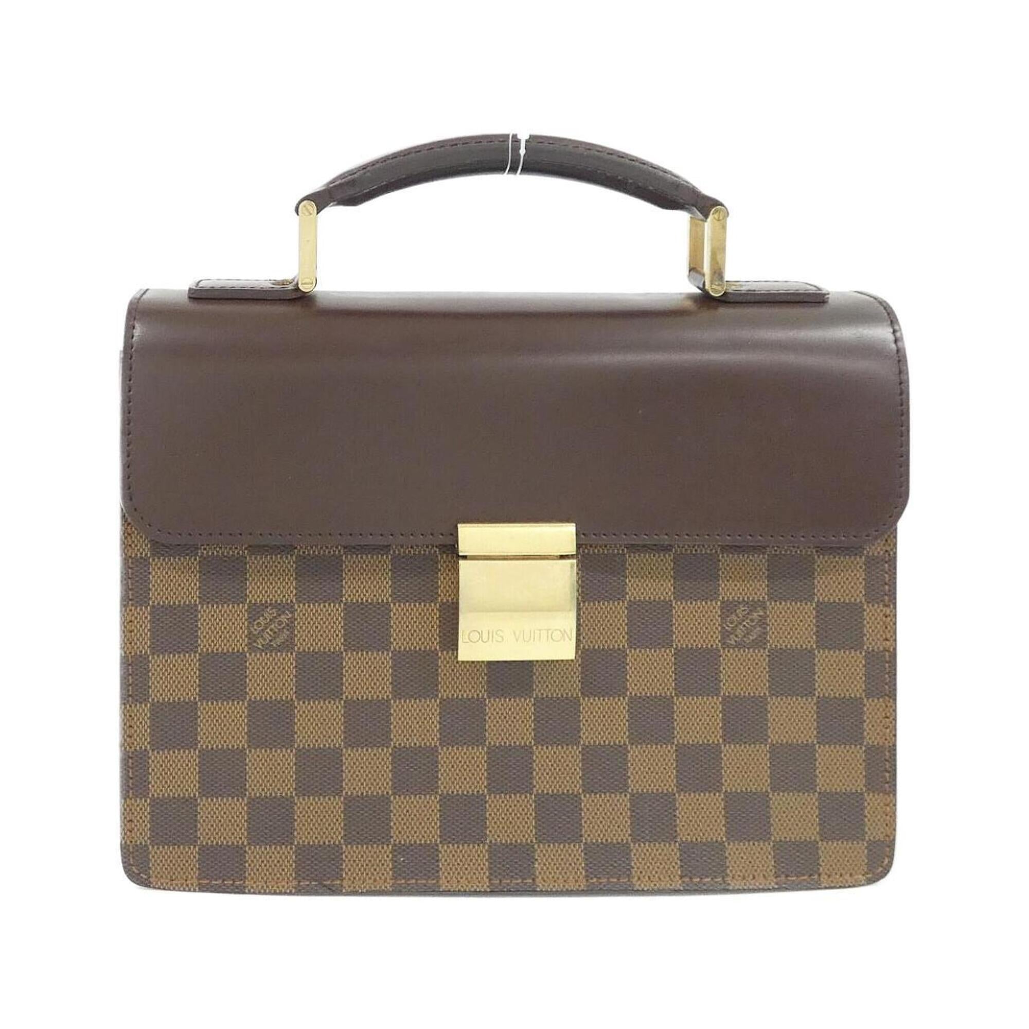 Louis Vuitton Damier Canvas Ebene Damier Canvas Handbag (Pre-Owned)