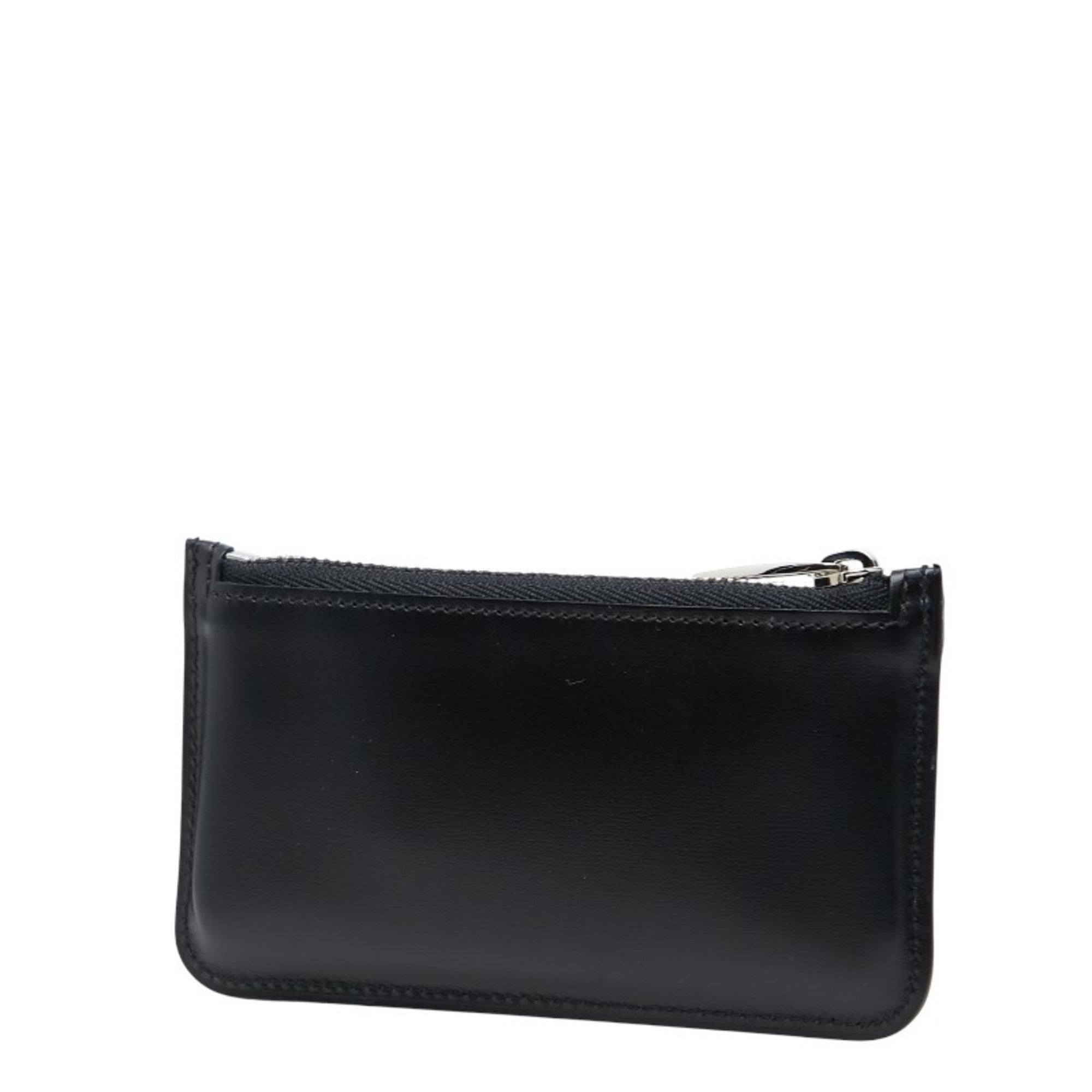 Cartier Black Leather Coin Purse/Coin Case (Pre-Owned)