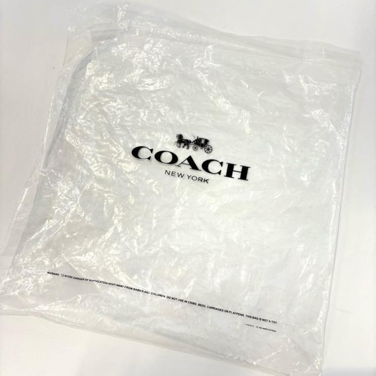 Coach Blue Denim Shoulder Bag (Pre-Owned)