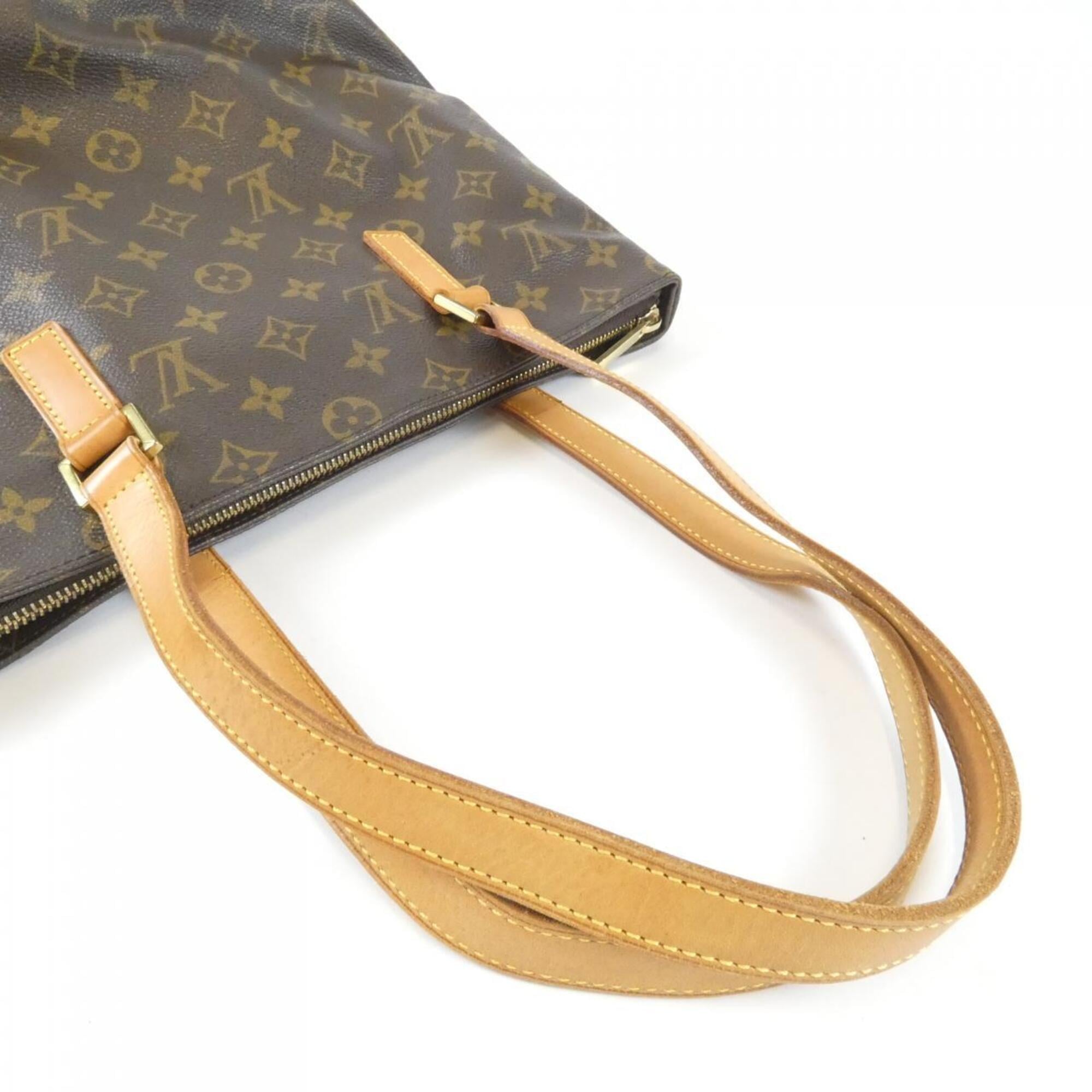 Louis Vuitton Brown Coated Canvas Handbag (Pre-Owned)