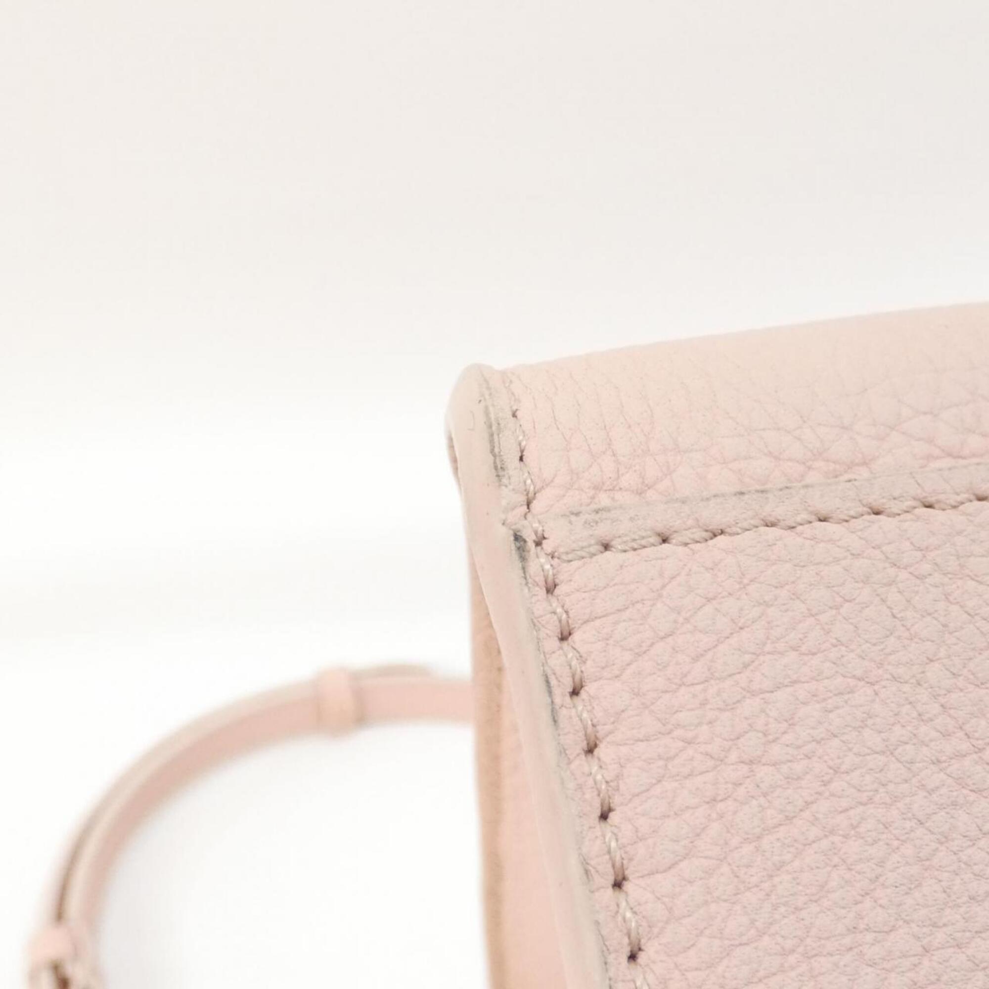Louis Vuitton Pink Rose Leather Handbag (Pre-Owned)