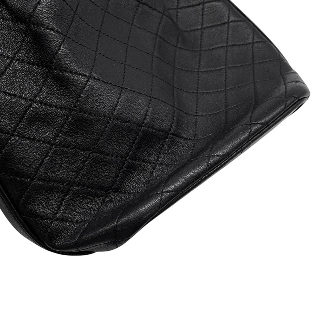 Saint Laurent Black Leather Handbag Shoulder Bag (Pre-Owned)