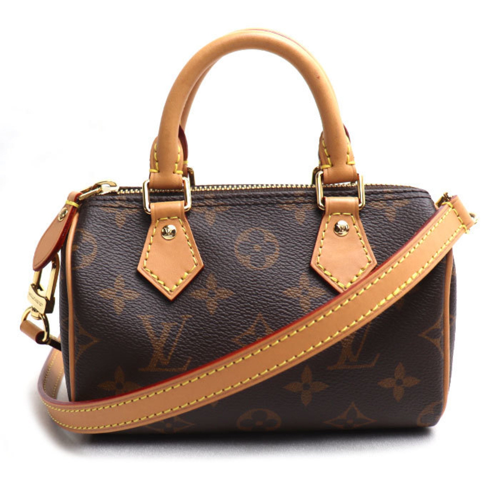 Louis Vuitton Brown Monogram Shoulder Bag (Pre-Owned)