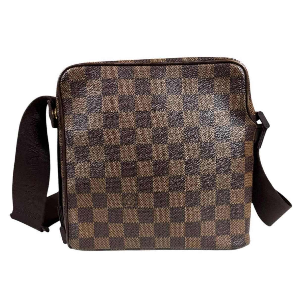 Louis Vuitton Damier Brown Damier Canvas Shoulder Bag (Pre-Owned)