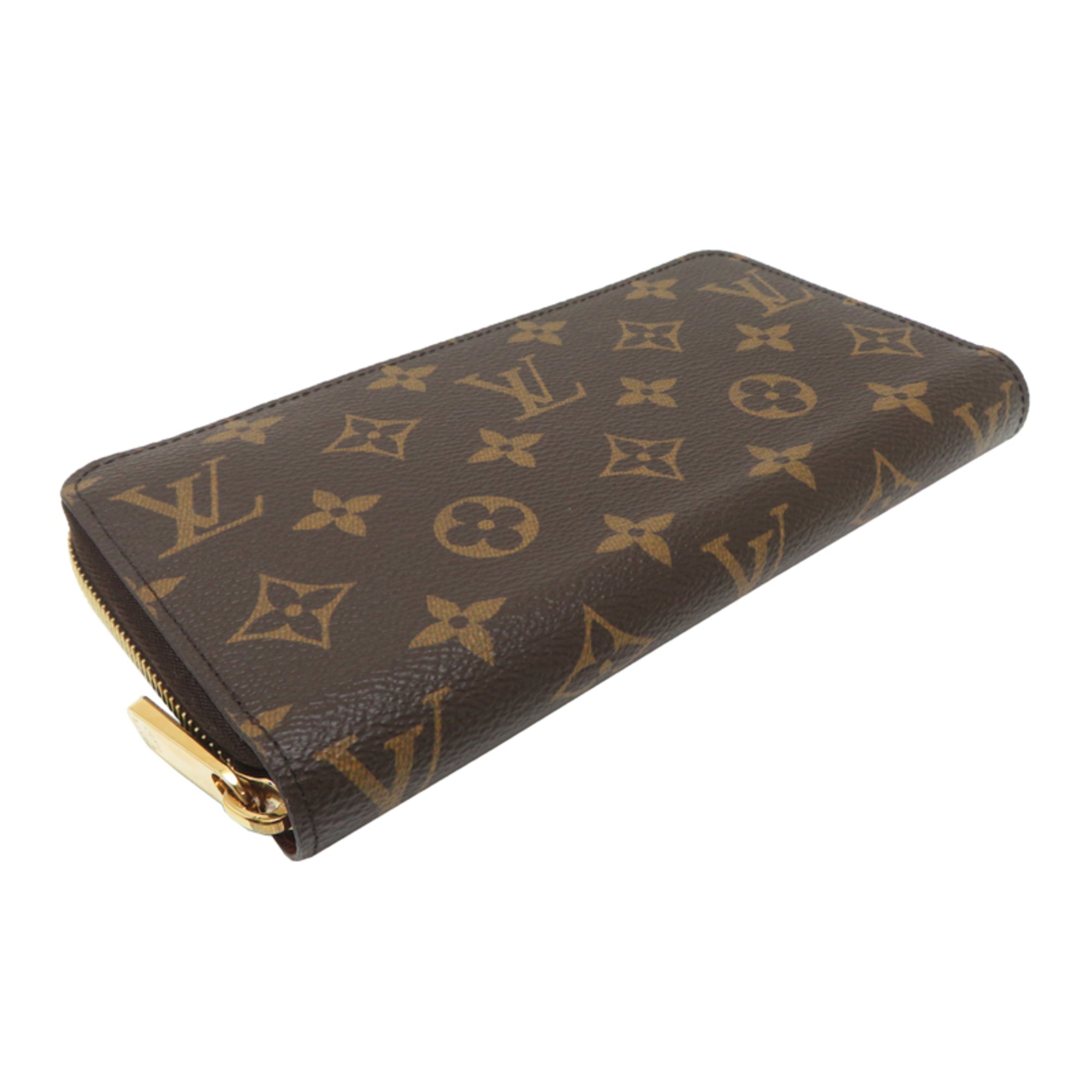 Louis Vuitton Brown Monogram Long Wallet (Bi-Fold) (Pre-Owned)