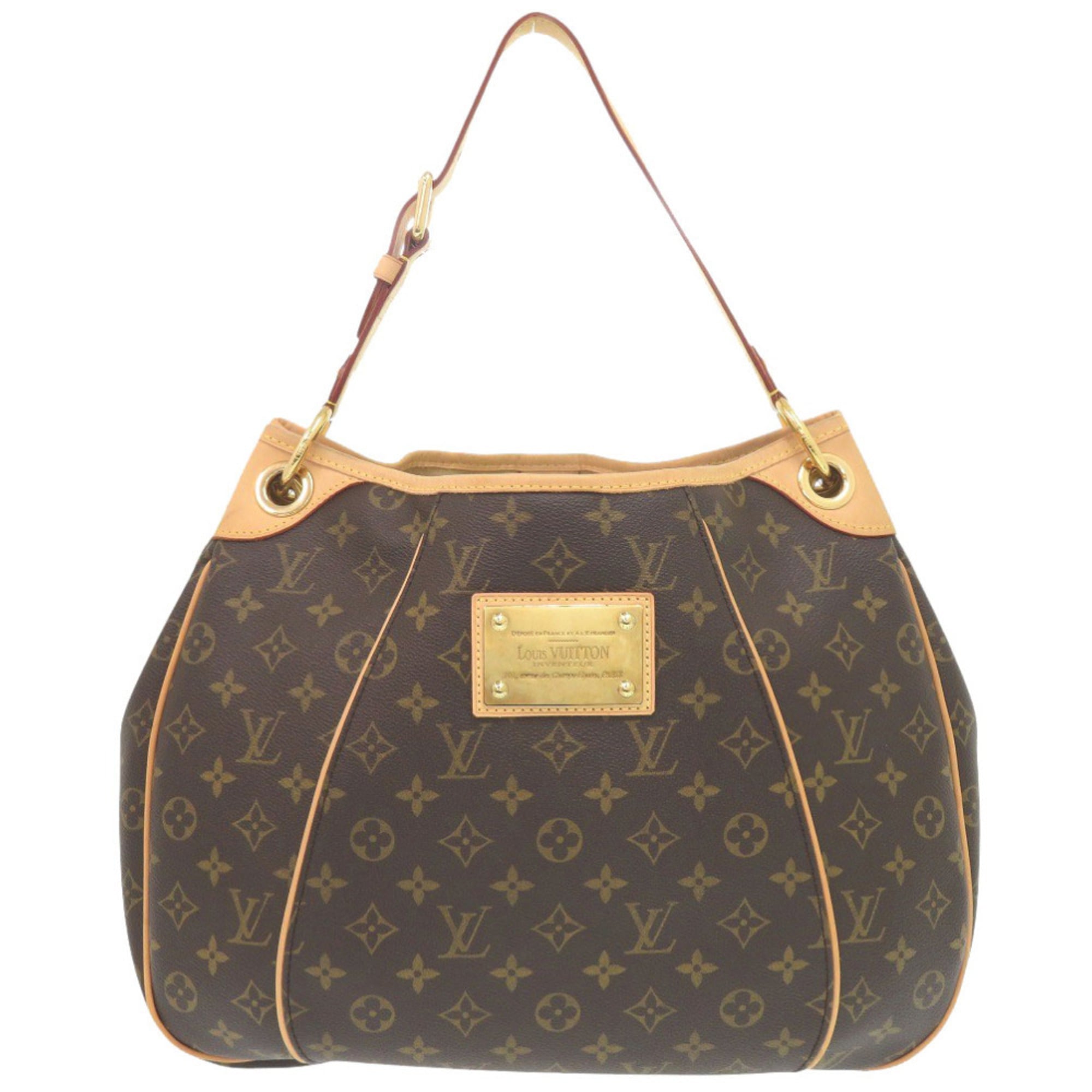 Louis Vuitton Brown Monogram Canvas Shoulder Bag (Pre-Owned)