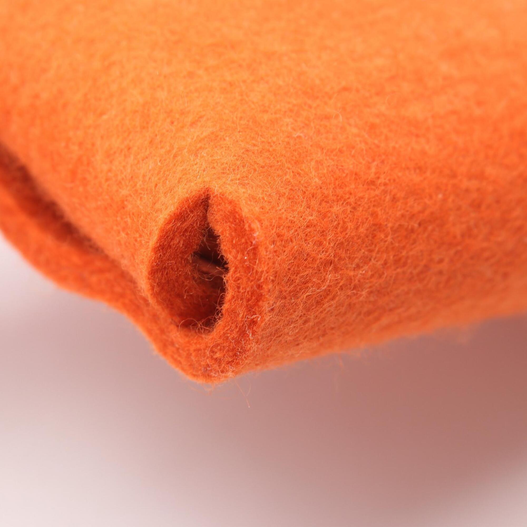 Hermes Orange Felt Handbag Pouch (Pre-Owned)