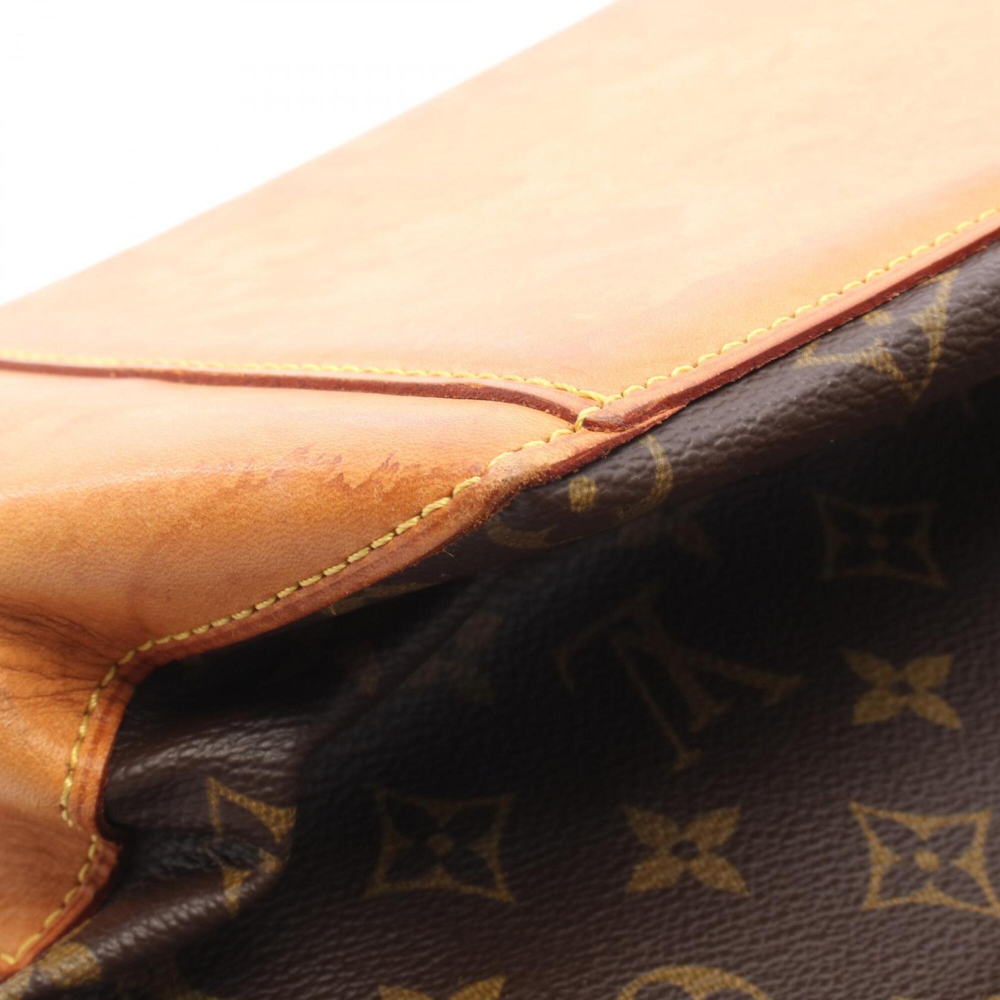 Louis Vuitton Brown Monogram Monogram Leather Handbag Tote Bag (Pre-Owned)