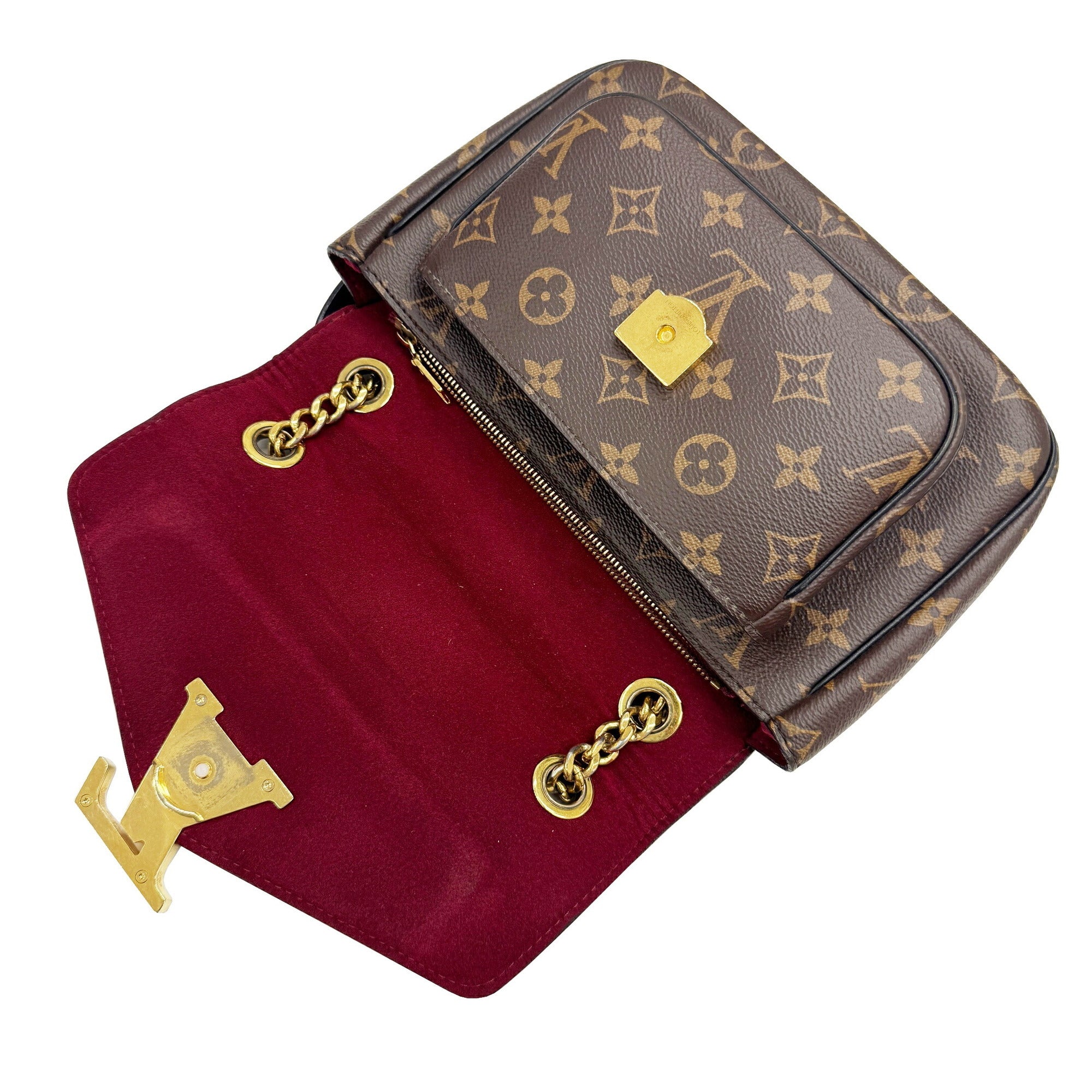 Louis Vuitton Monogram Black Brown Monogram Leather Shoulder Bag (Pre-Owned)