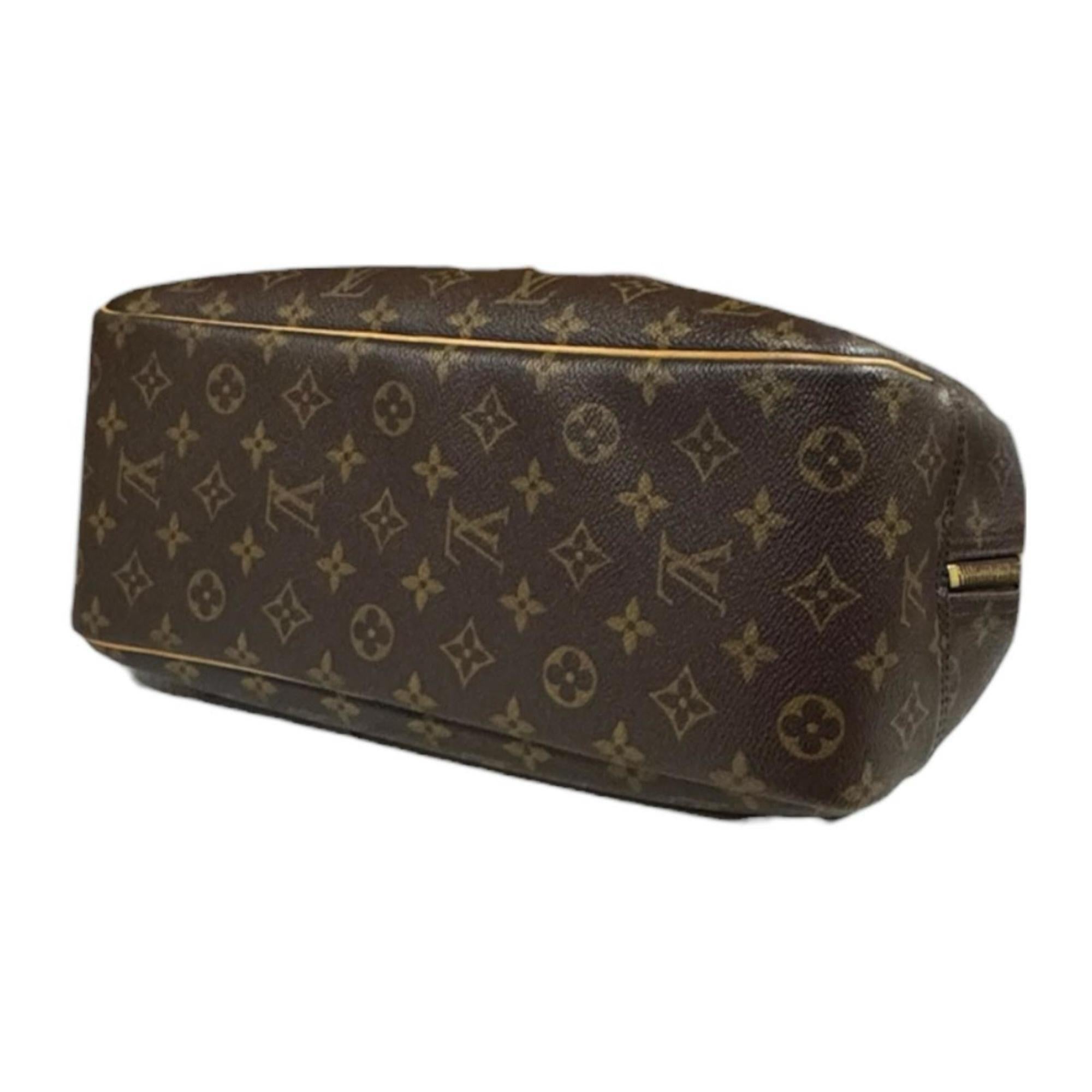 Louis Vuitton Brown Monogram Canvas Handbag (Pre-Owned)