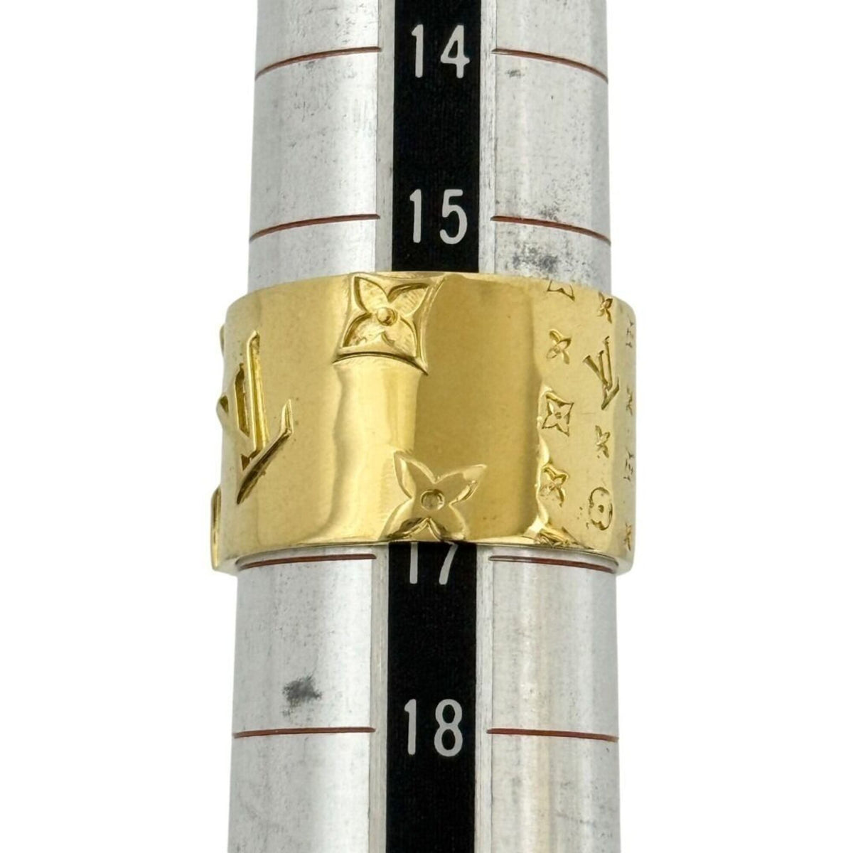 Louis Vuitton Metal Band Ring (Pre-Owned)