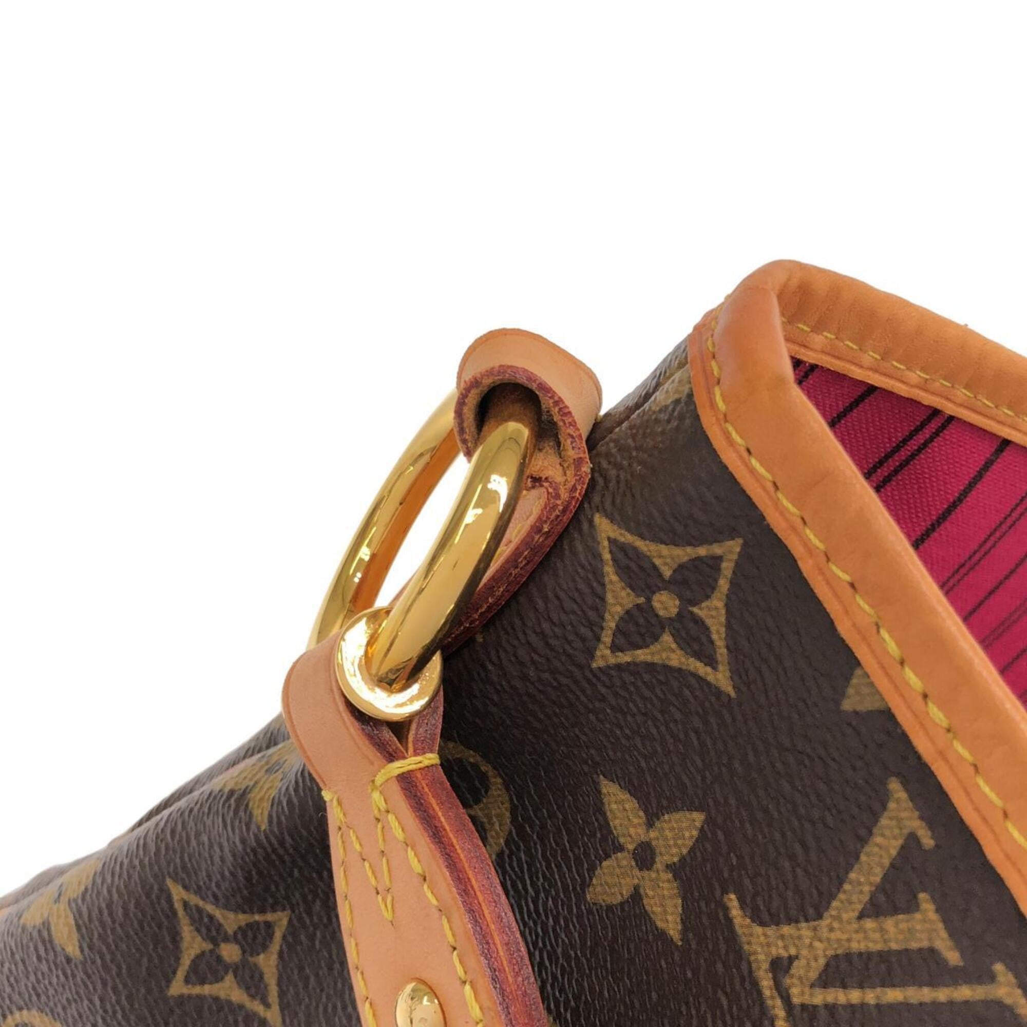 Louis Vuitton Marron Pivoine Coated Canvas Shoulder Bag (Pre-Owned)